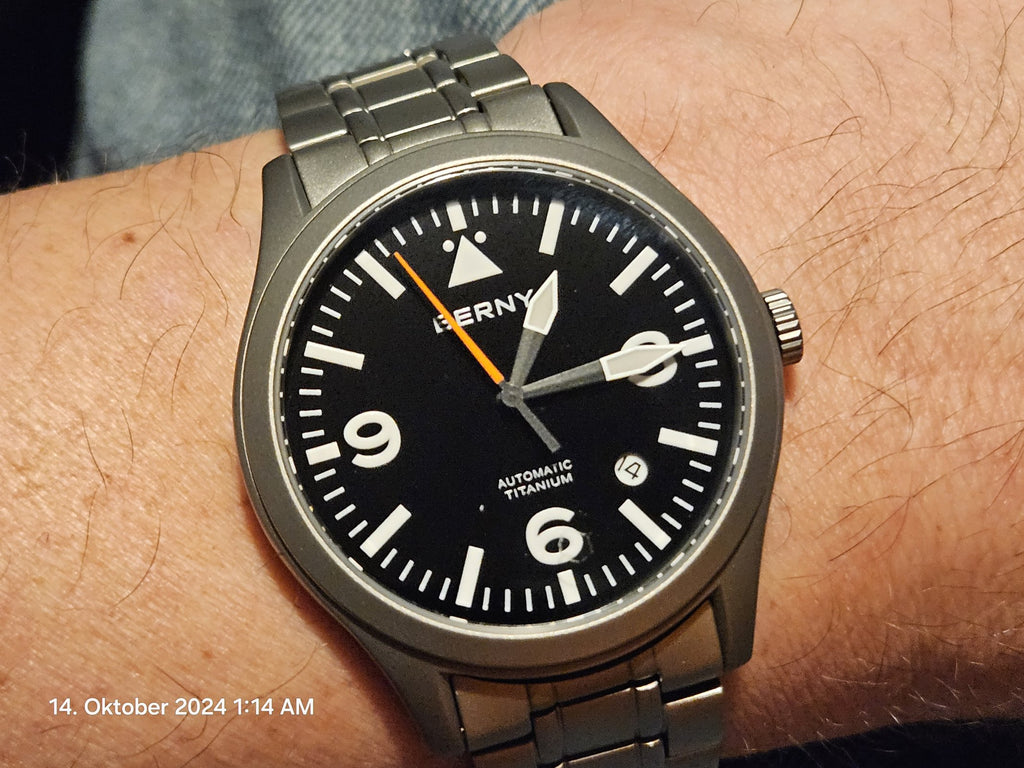 Reloj para Hombre de Titanio BERNY 2576
