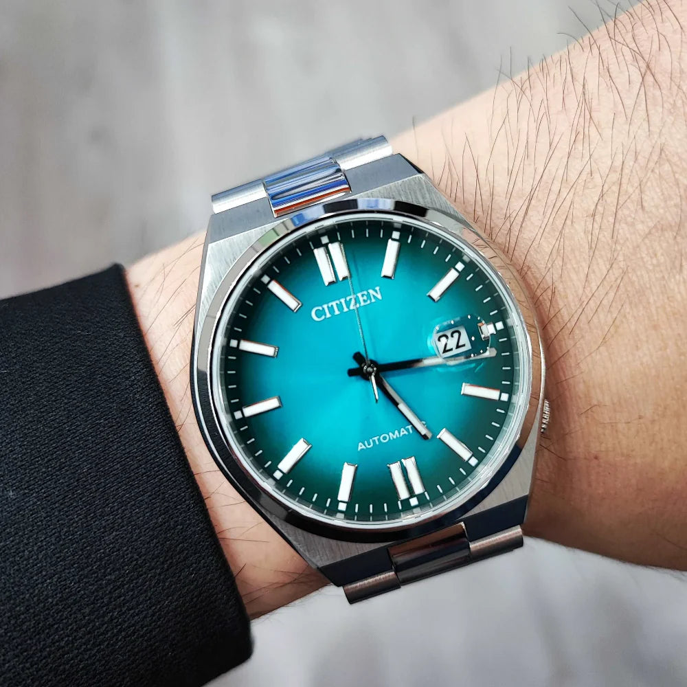 Reloj Automático Japonés CITIZEN Tsuyosa Turquoise