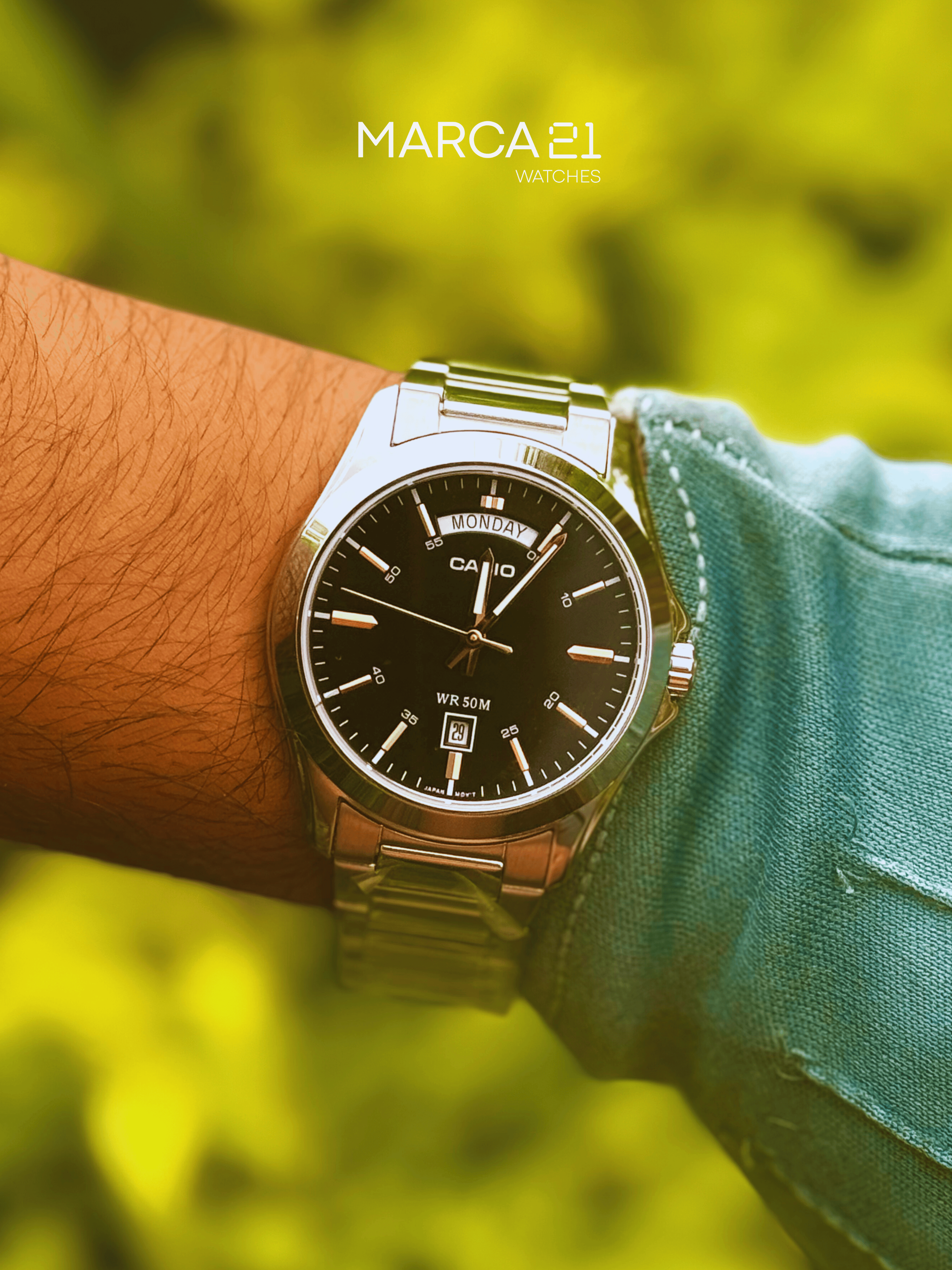 Reloj para Hombre Casio MTP1370D CARA NEGRA