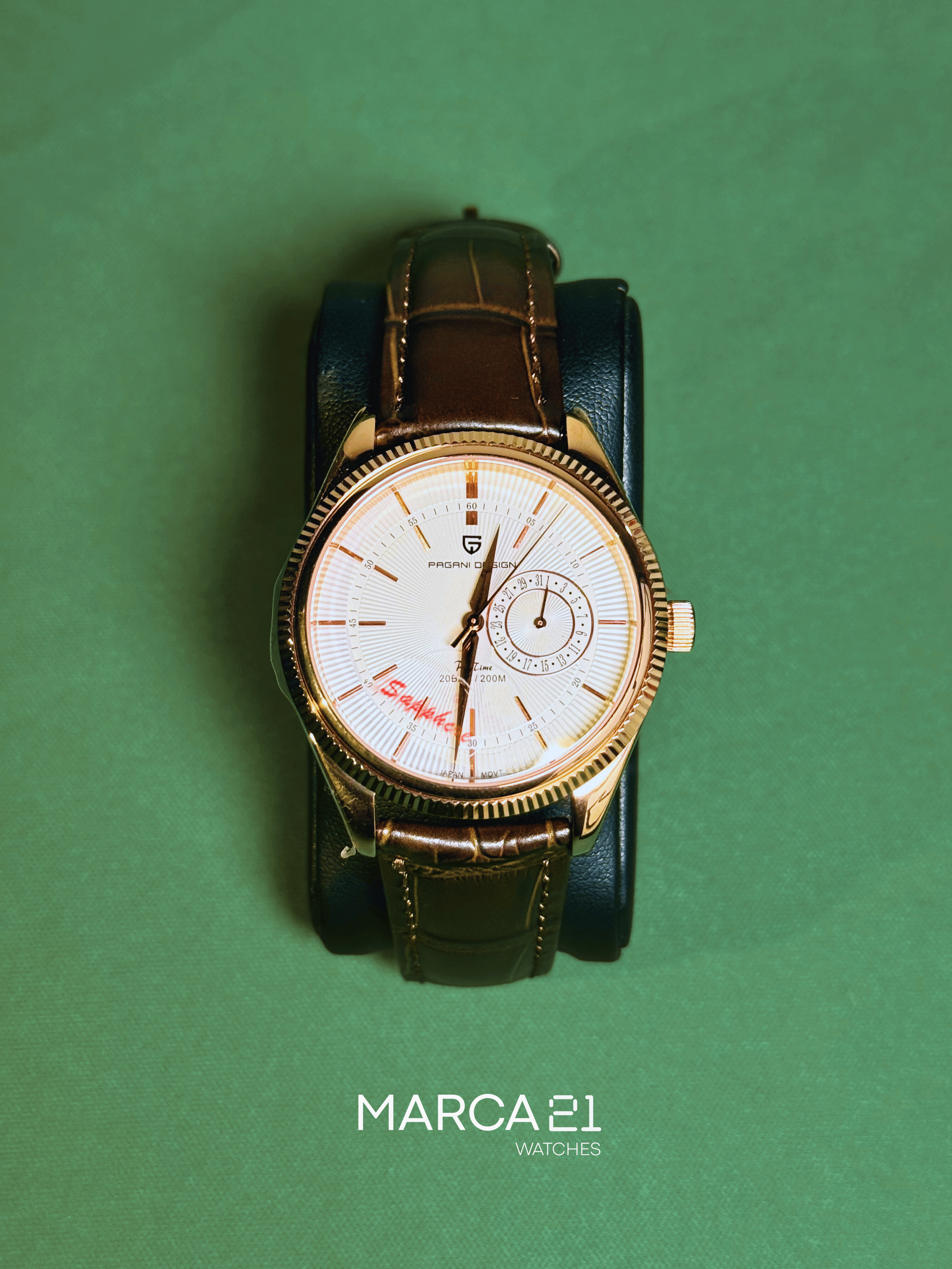 Reloj para Hombre Pagani Design Cellini Gold - Marca 21 | Relojes