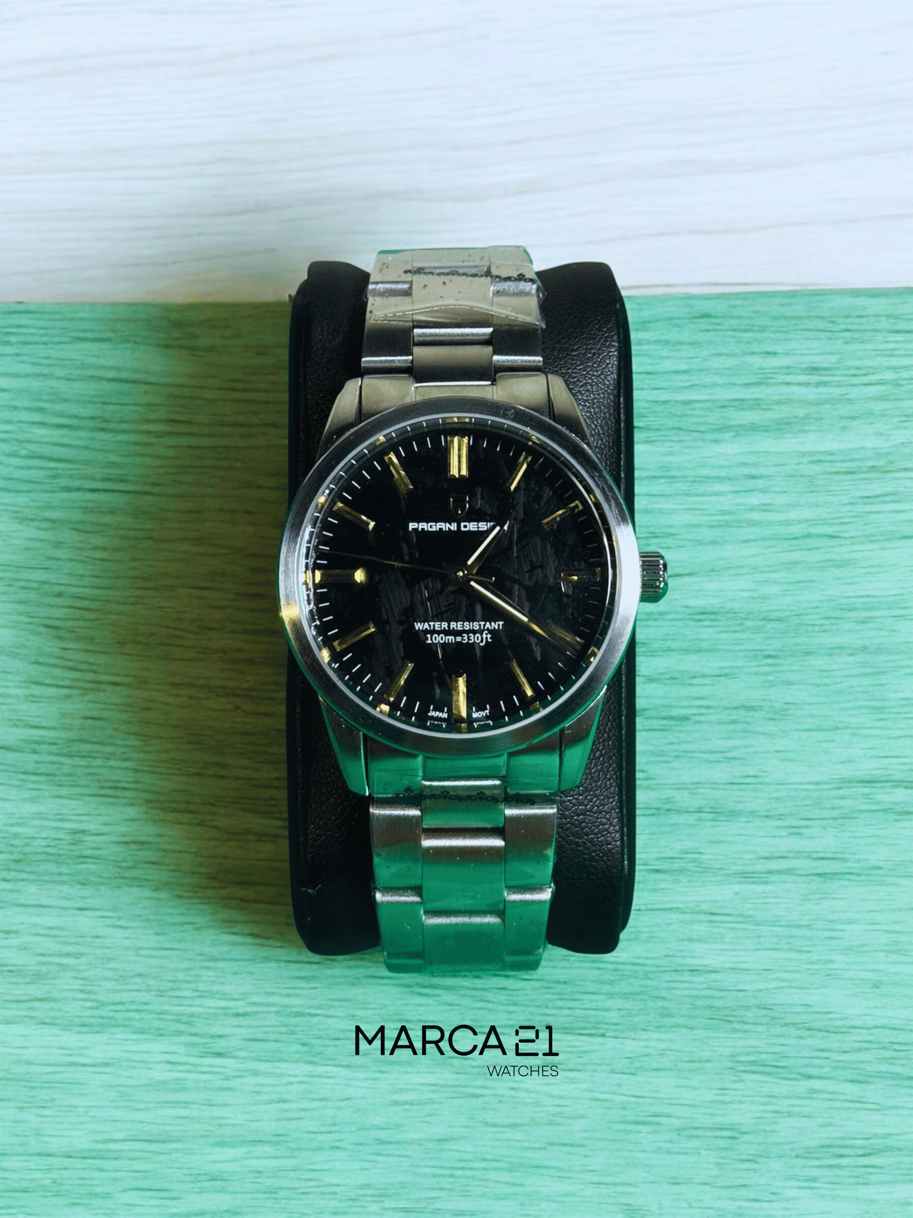 Reloj para Hombre Pagani Design 734 Black Gold - Marca 21 | Relojes