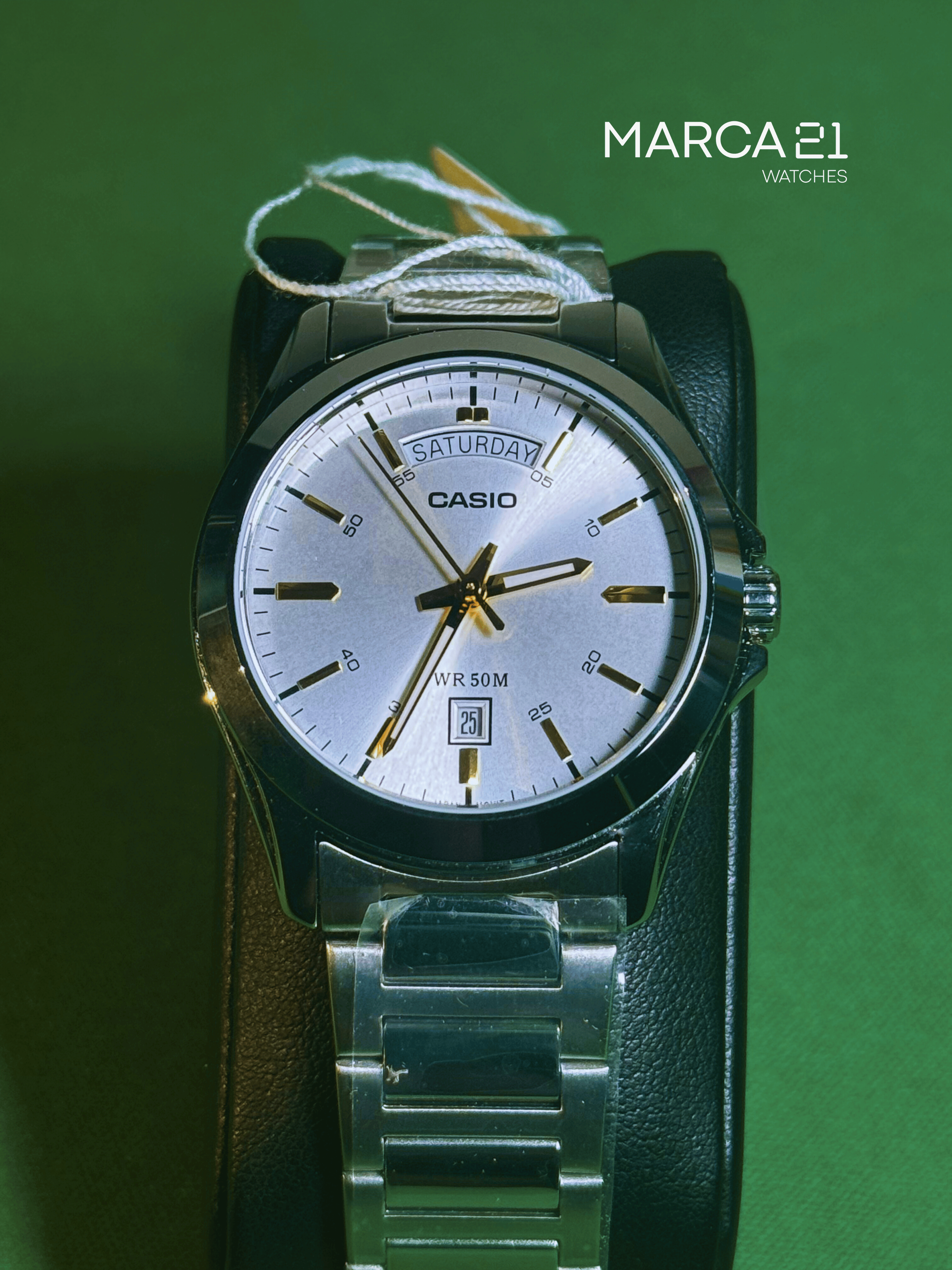 Reloj para Hombre Casio MTP-1370D CARA BLANCA