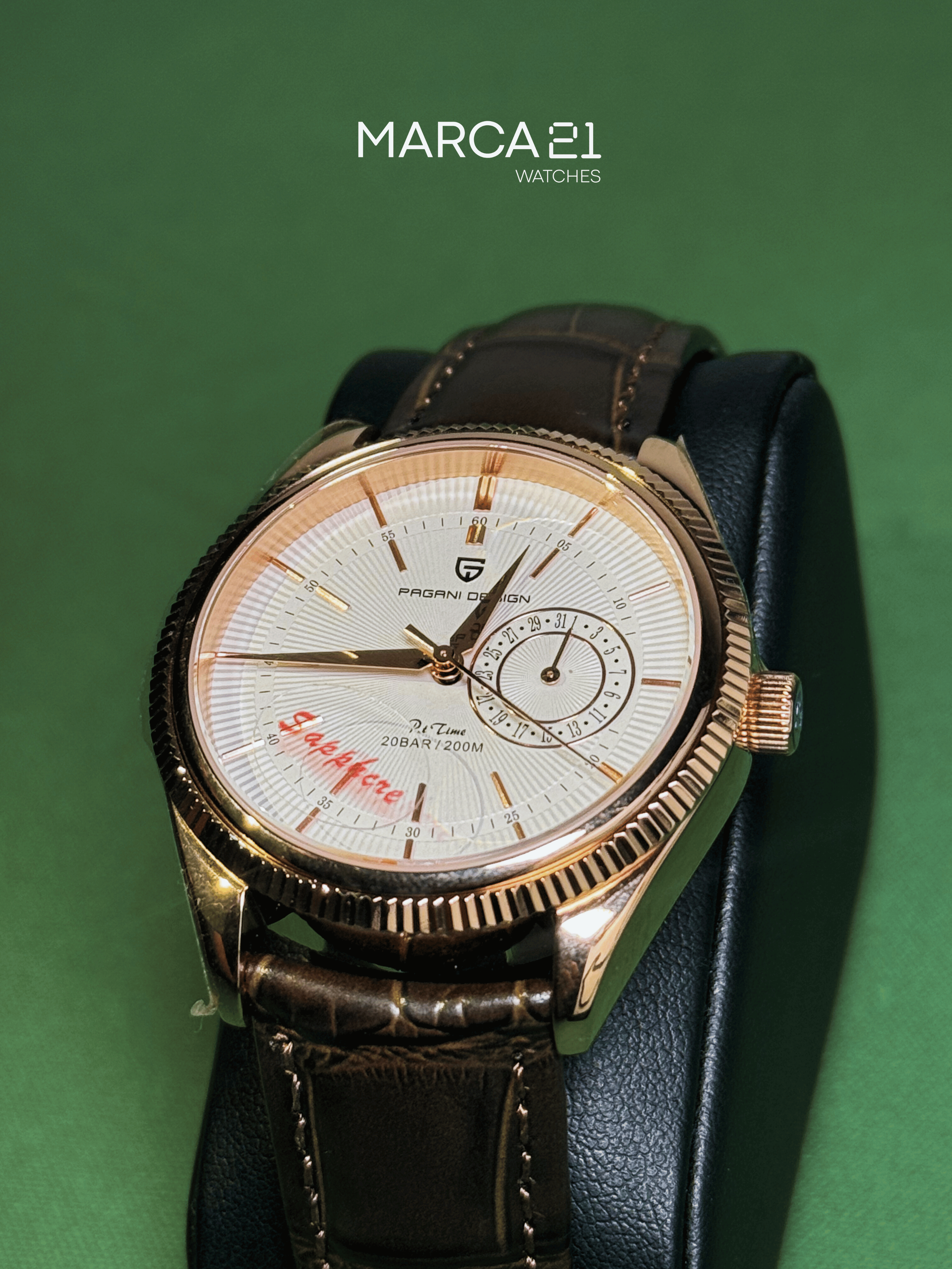 Reloj para Hombre Pagani Design Cellini Gold - Marca 21 | Relojes