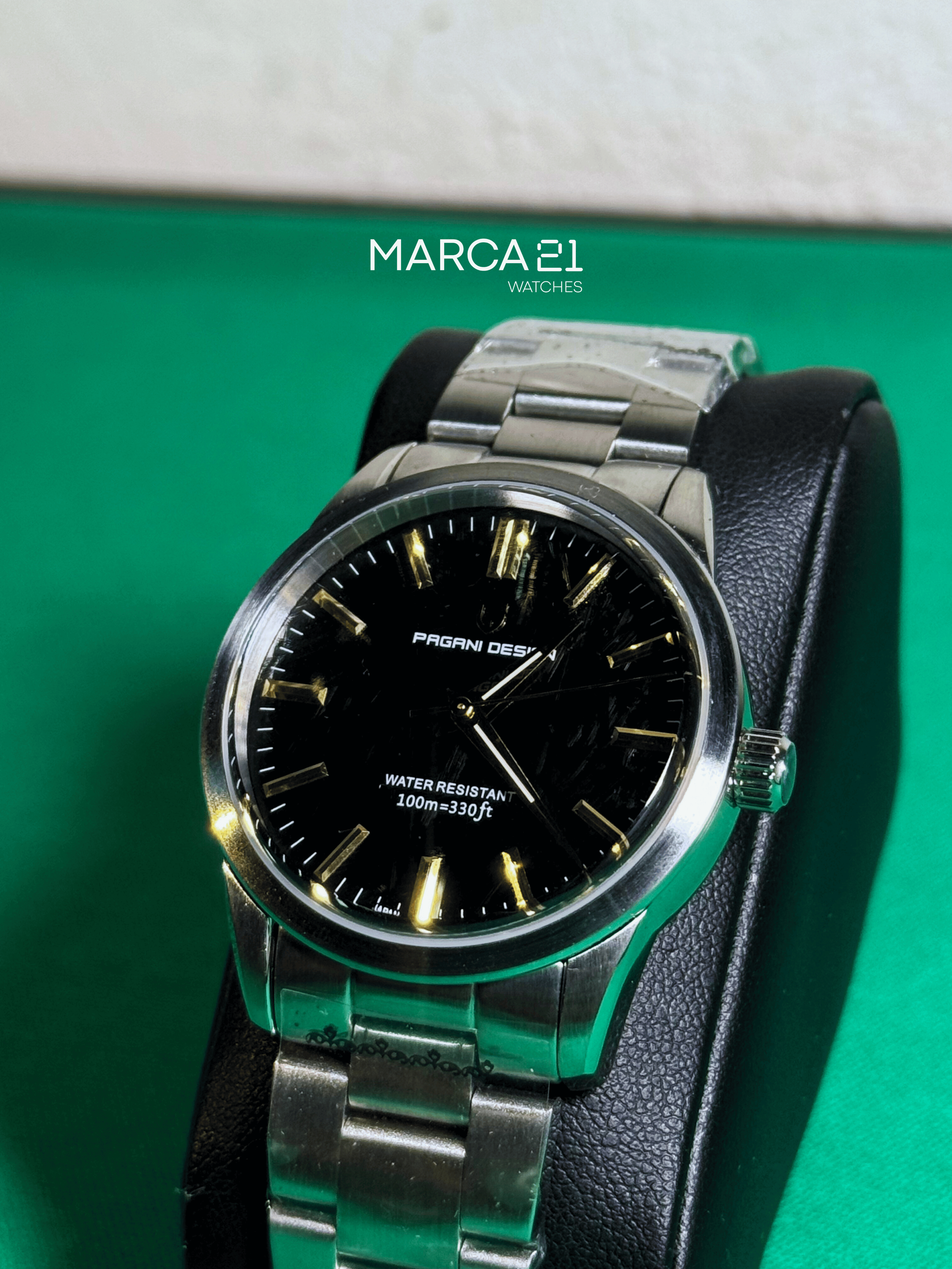 Reloj para Hombre Pagani Design 734 Black Gold - Marca 21 | Relojes