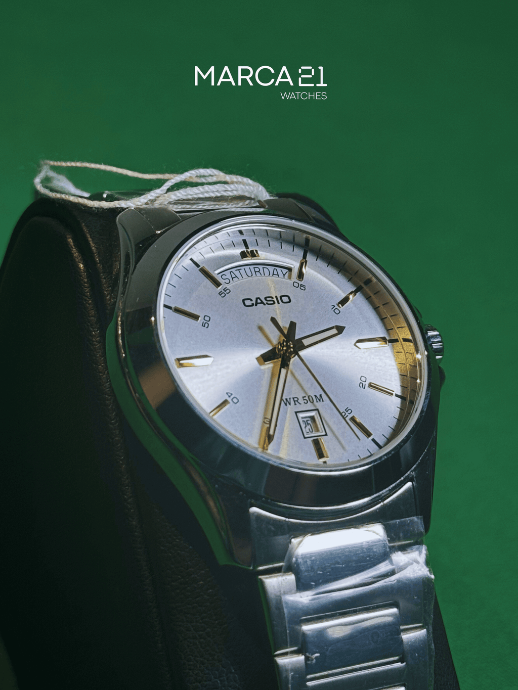 Reloj para Hombre Casio MTP-1370D CARA BLANCA