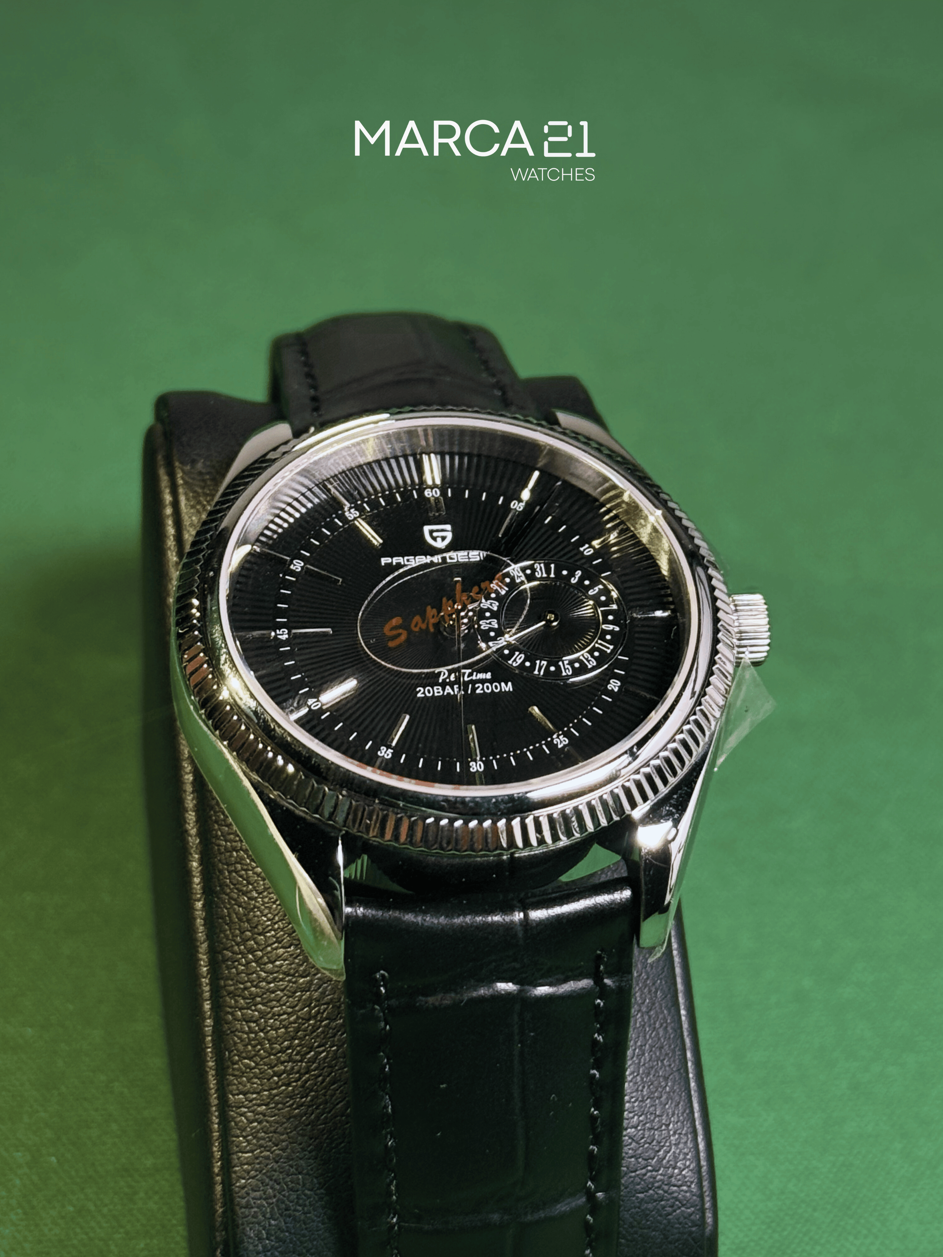 Reloj para Hombre Pagani Design Cellini Black - Marca 21 | Relojes