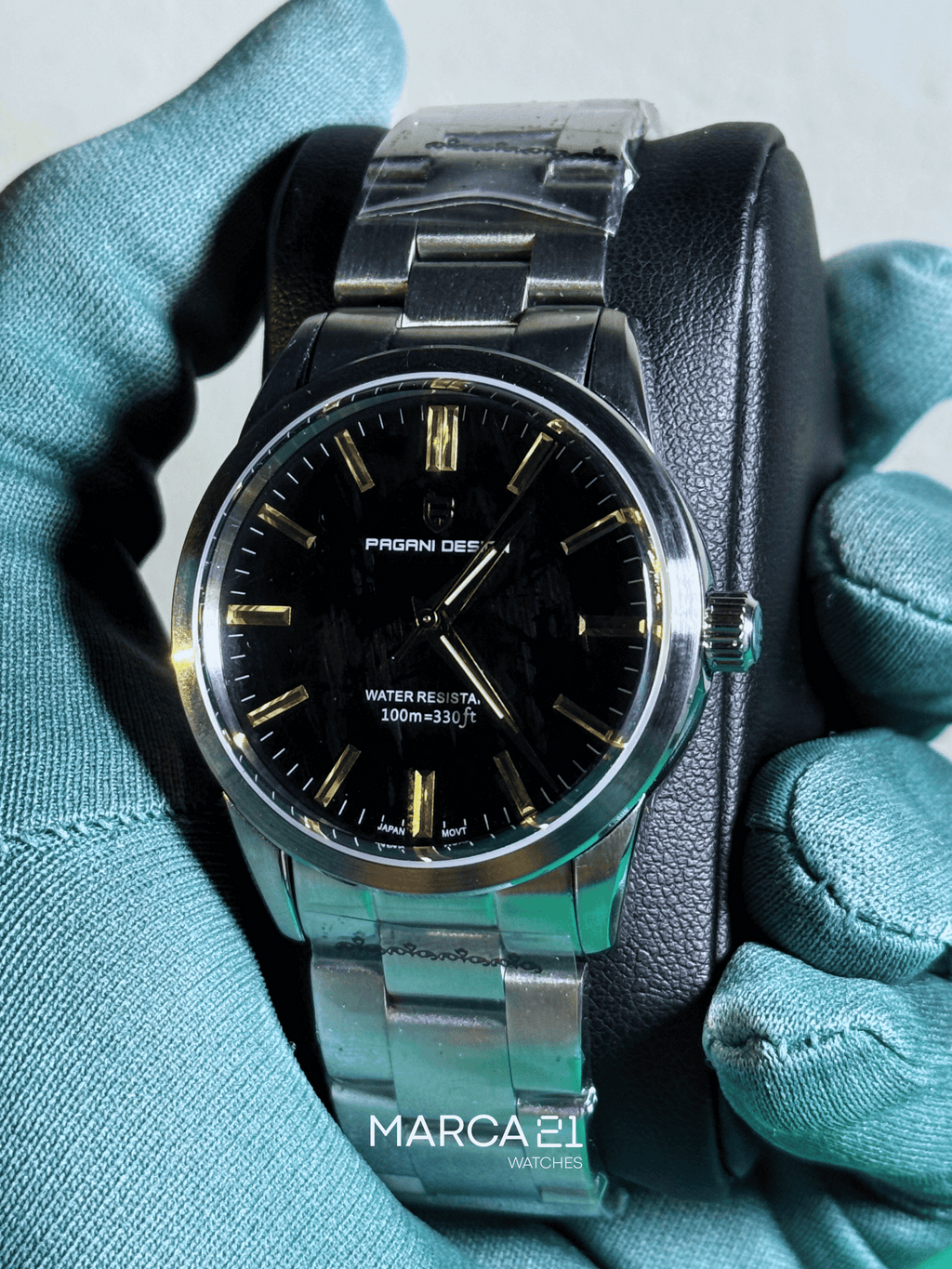 Reloj para Hombre Pagani Design 734 Black Gold - Marca 21 | Relojes