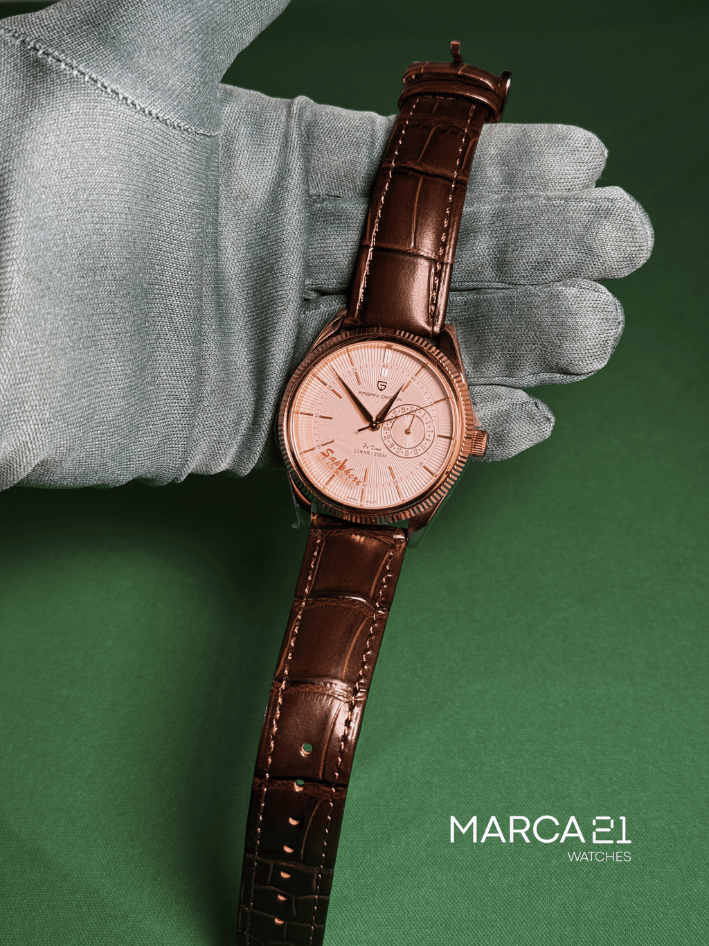 Reloj para Hombre Pagani Design Cellini Gold - Marca 21 | Relojes