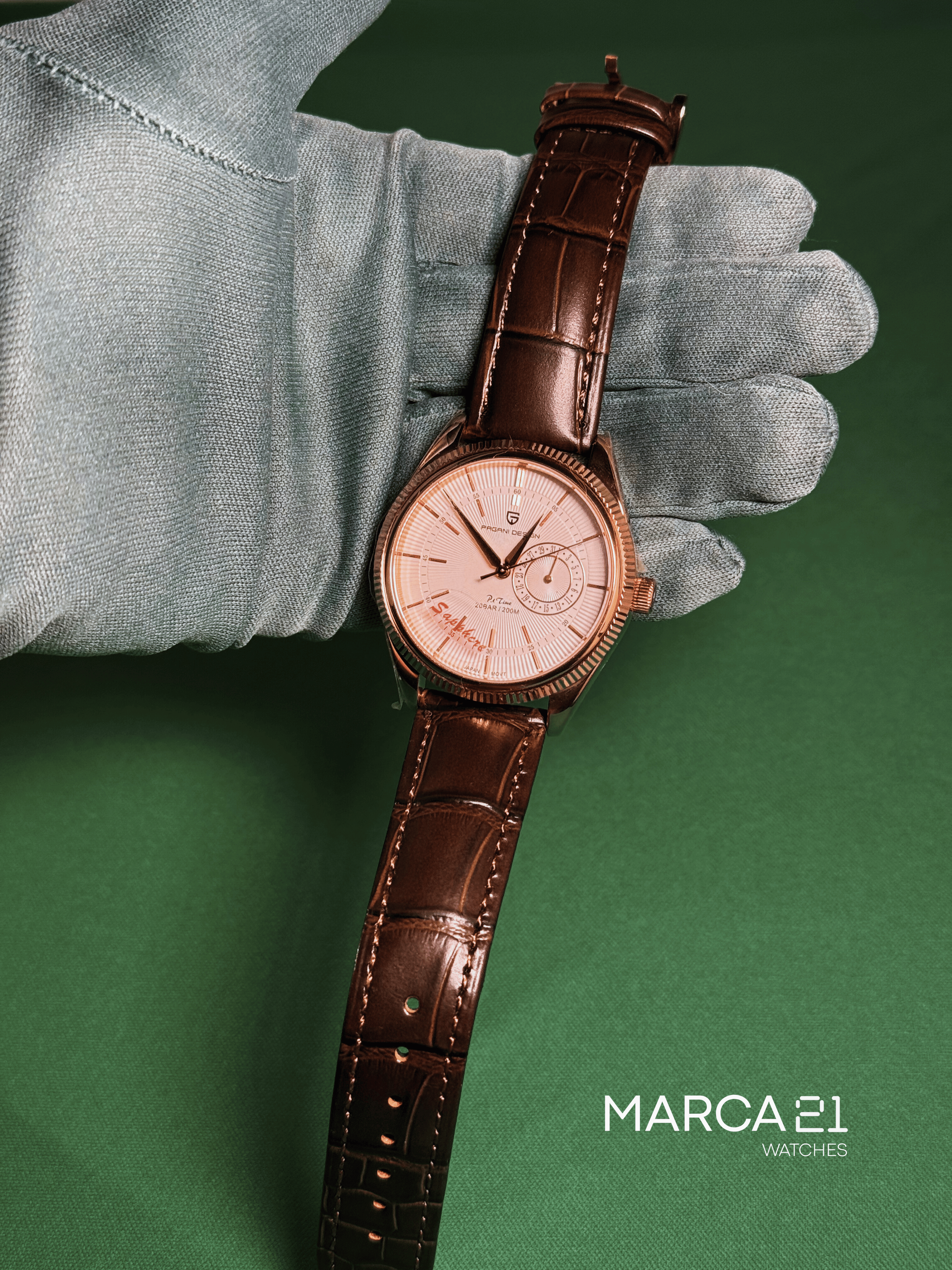 Reloj para Hombre Pagani Design Cellini Gold - Marca 21 | Relojes