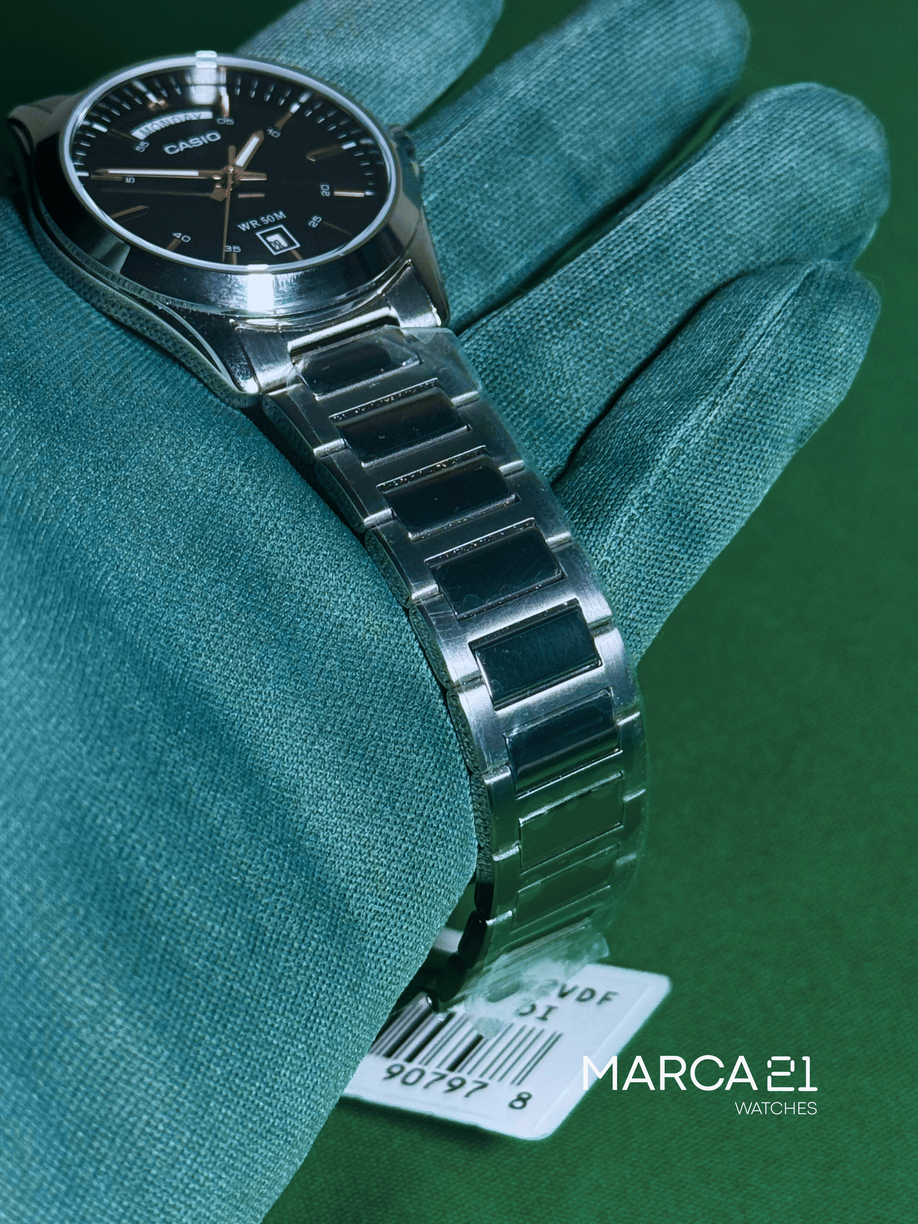 Reloj para Hombre Casio MTP1370D CARA NEGRA