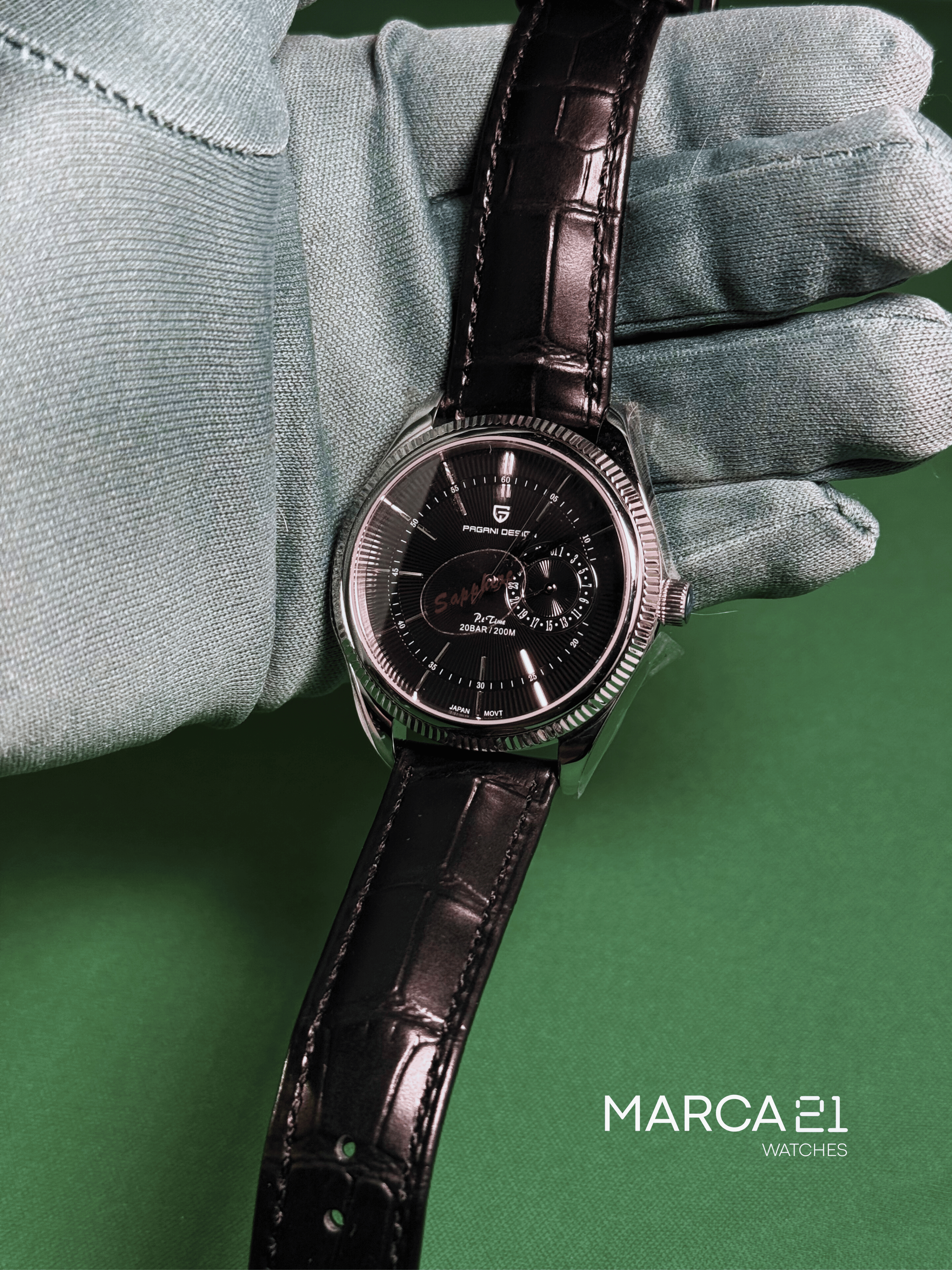 Reloj para Hombre Pagani Design Cellini Black - Marca 21 | Relojes