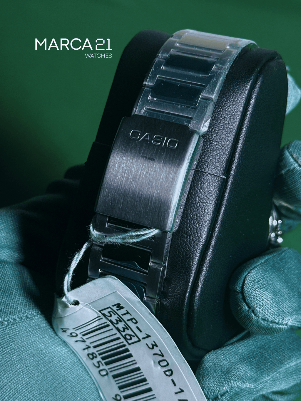 Reloj para Hombre Casio MTP1370D CARA NEGRA - Marca 21 | Relojes