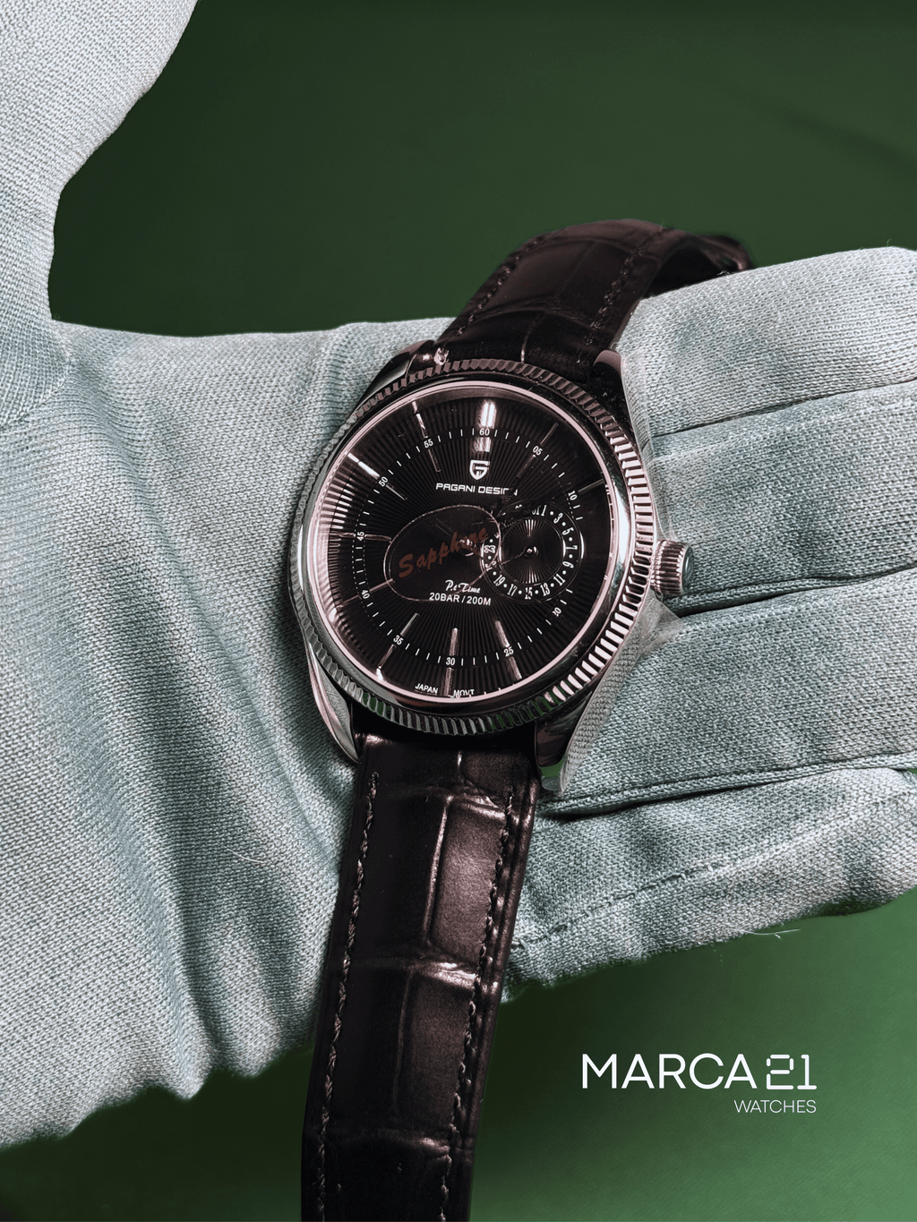 Reloj para Hombre Pagani Design Cellini Black - Marca 21 | Relojes