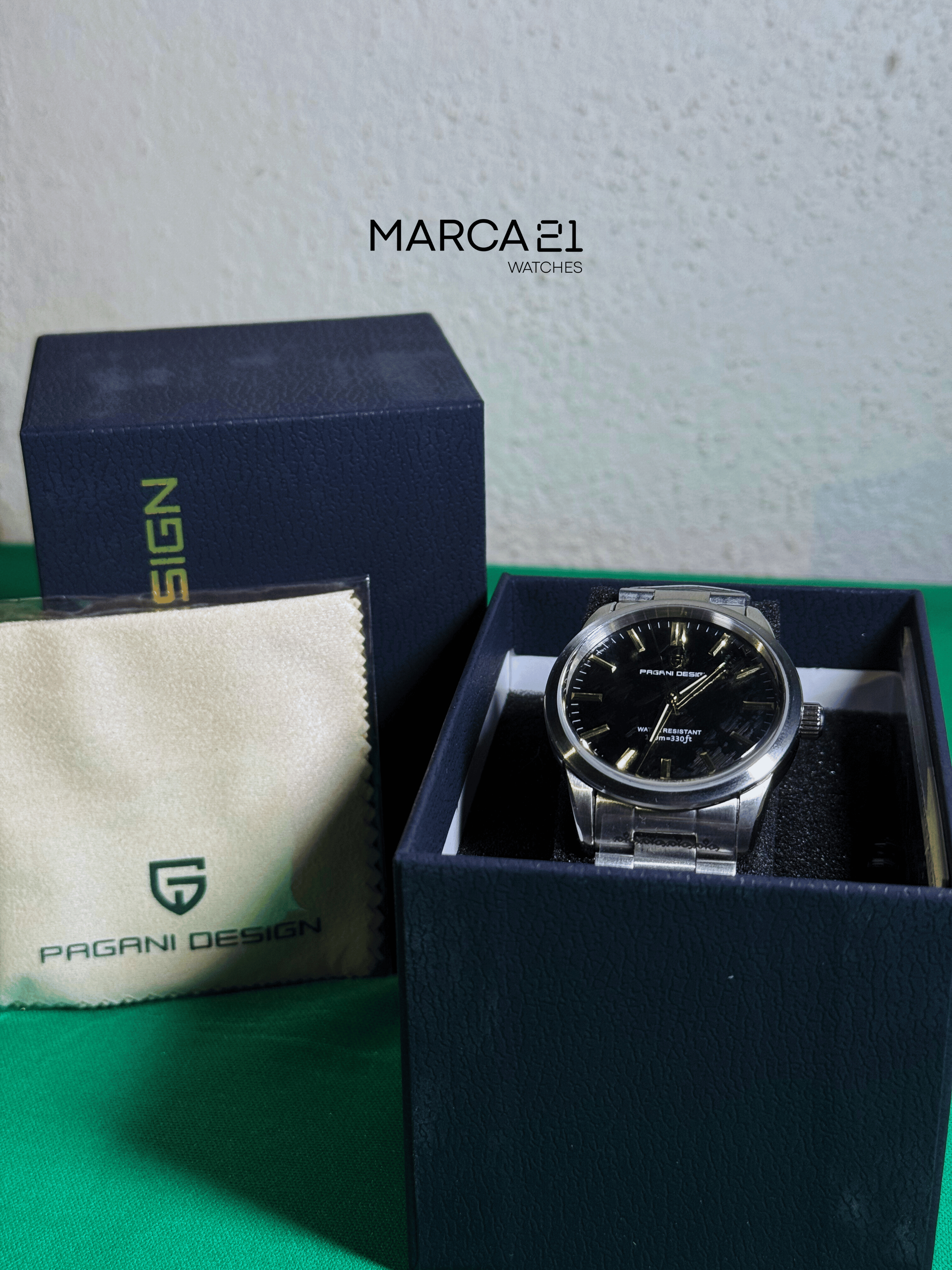 Reloj para Hombre Pagani Design 734 Black Gold - Marca 21 | Relojes