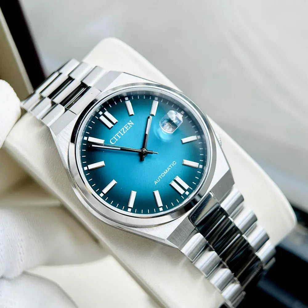 Reloj Automático Japonés CITIZEN Tsuyosa Turquoise