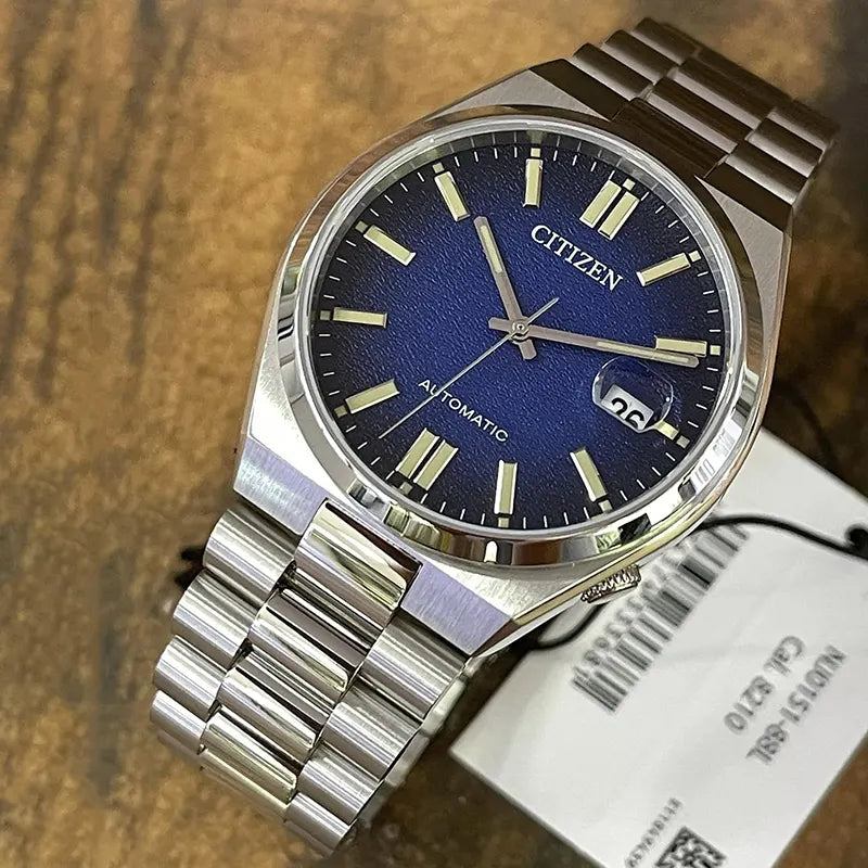 Reloj Automático Japonés CITIZEN Tsuyosa Blue
