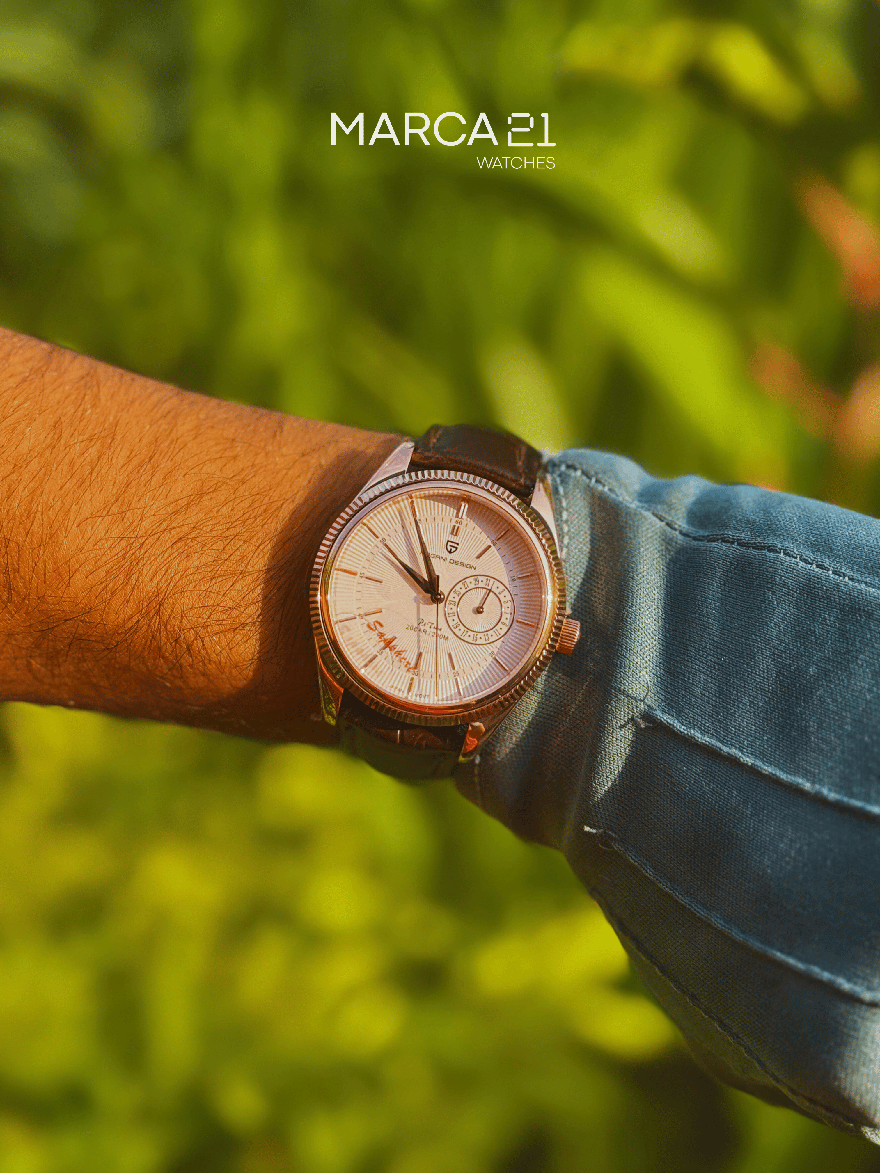 Reloj para Hombre Pagani Design Cellini Gold - Marca 21 | Relojes