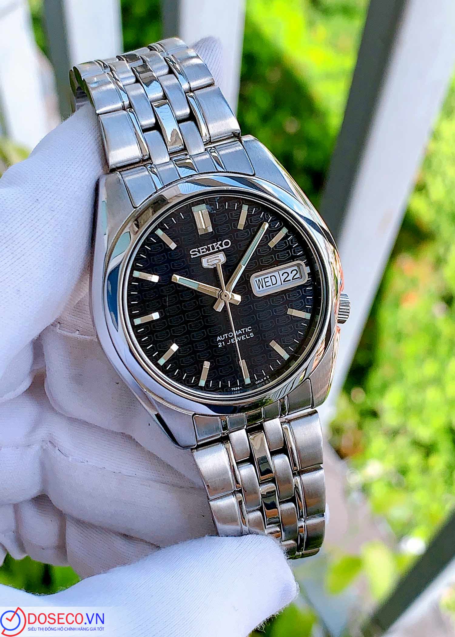 Reloj para Hombre Automático Japonés SEIKO 5 SNK361K1