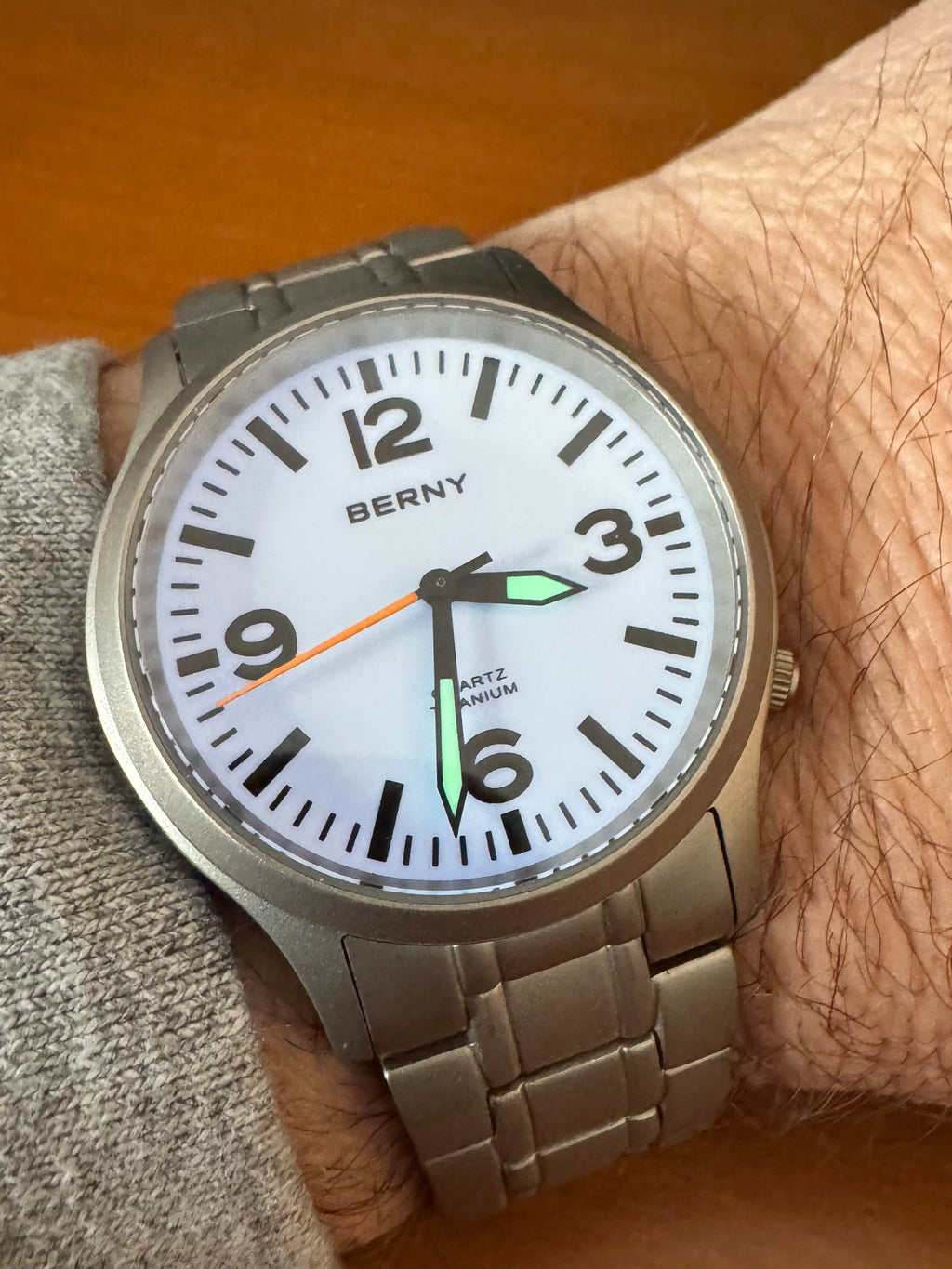Reloj para Hombre de Titanio BERNY 2576