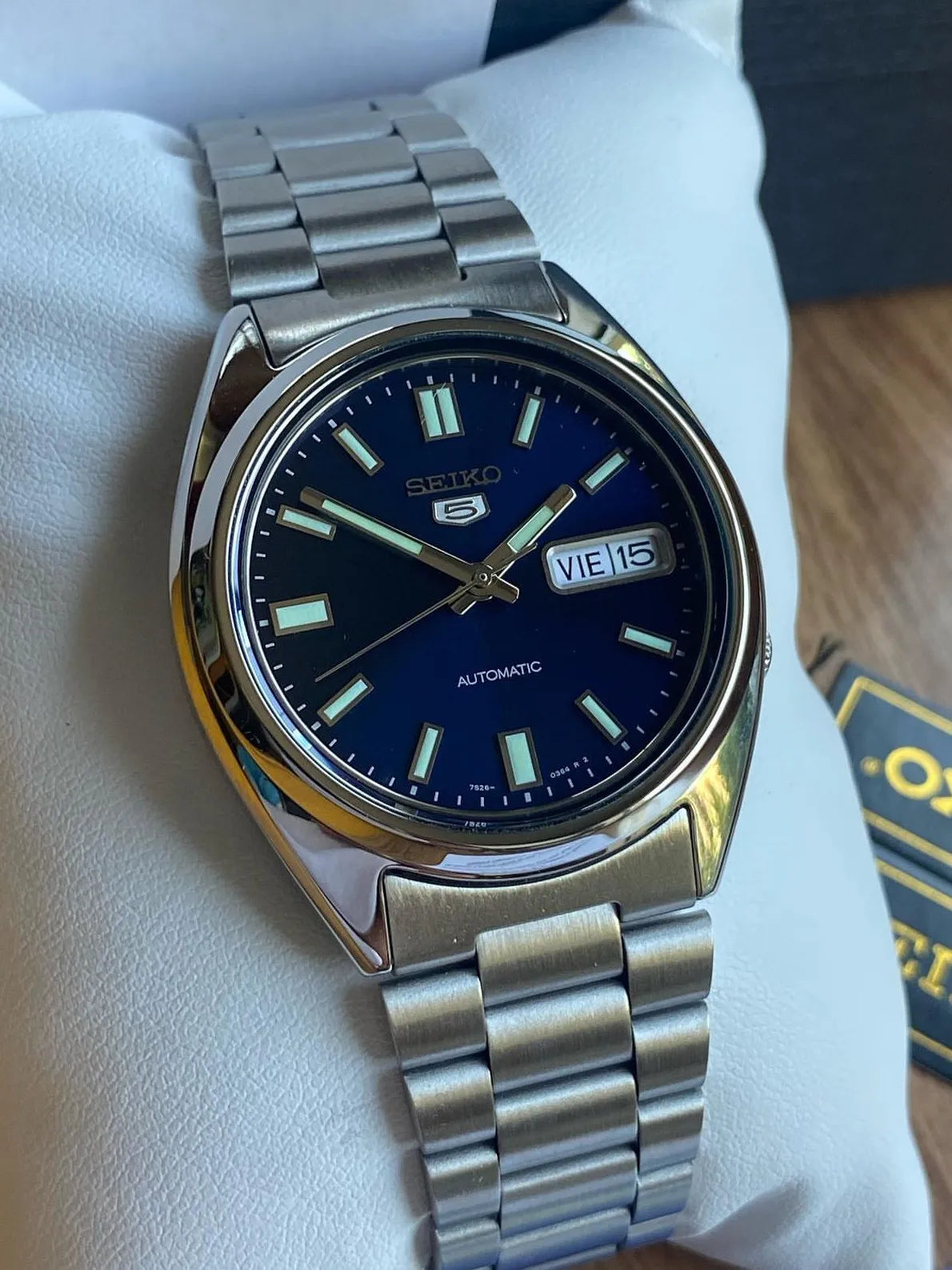 Reloj para Hombre Automático Japonés SEIKO 5 SNXS77K1