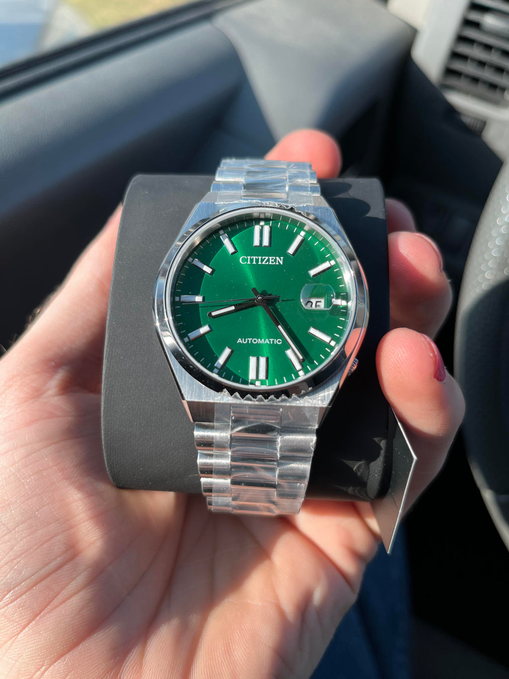 Reloj Automático Japonés CITIZEN Tsuyosa Emerald