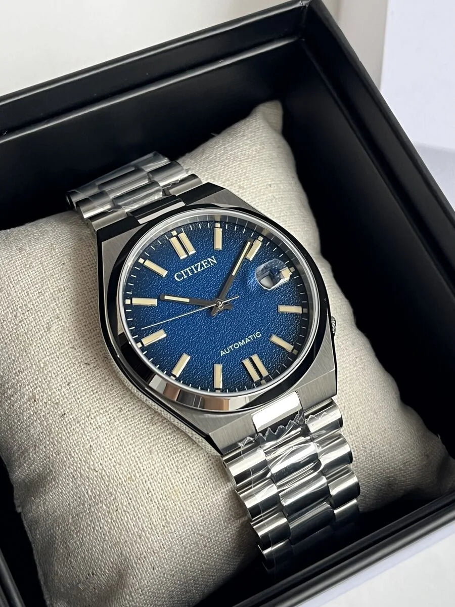 Reloj Automático Japonés CITIZEN Tsuyosa Blue