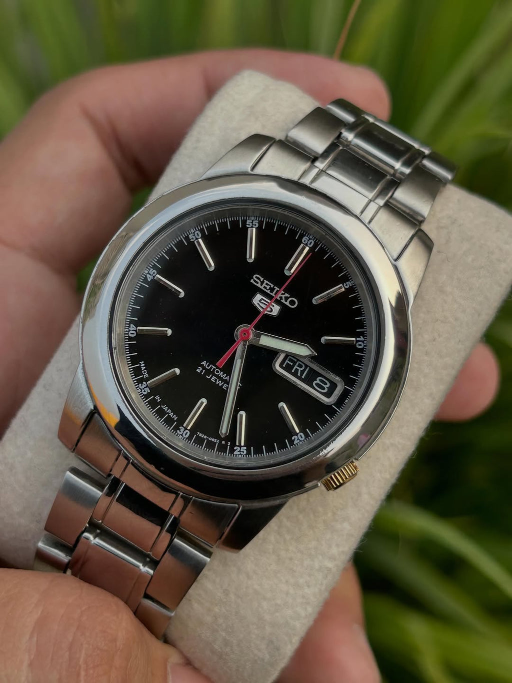 Reloj para Hombre Automático Japonés SEIKO 5 SNKE53J1