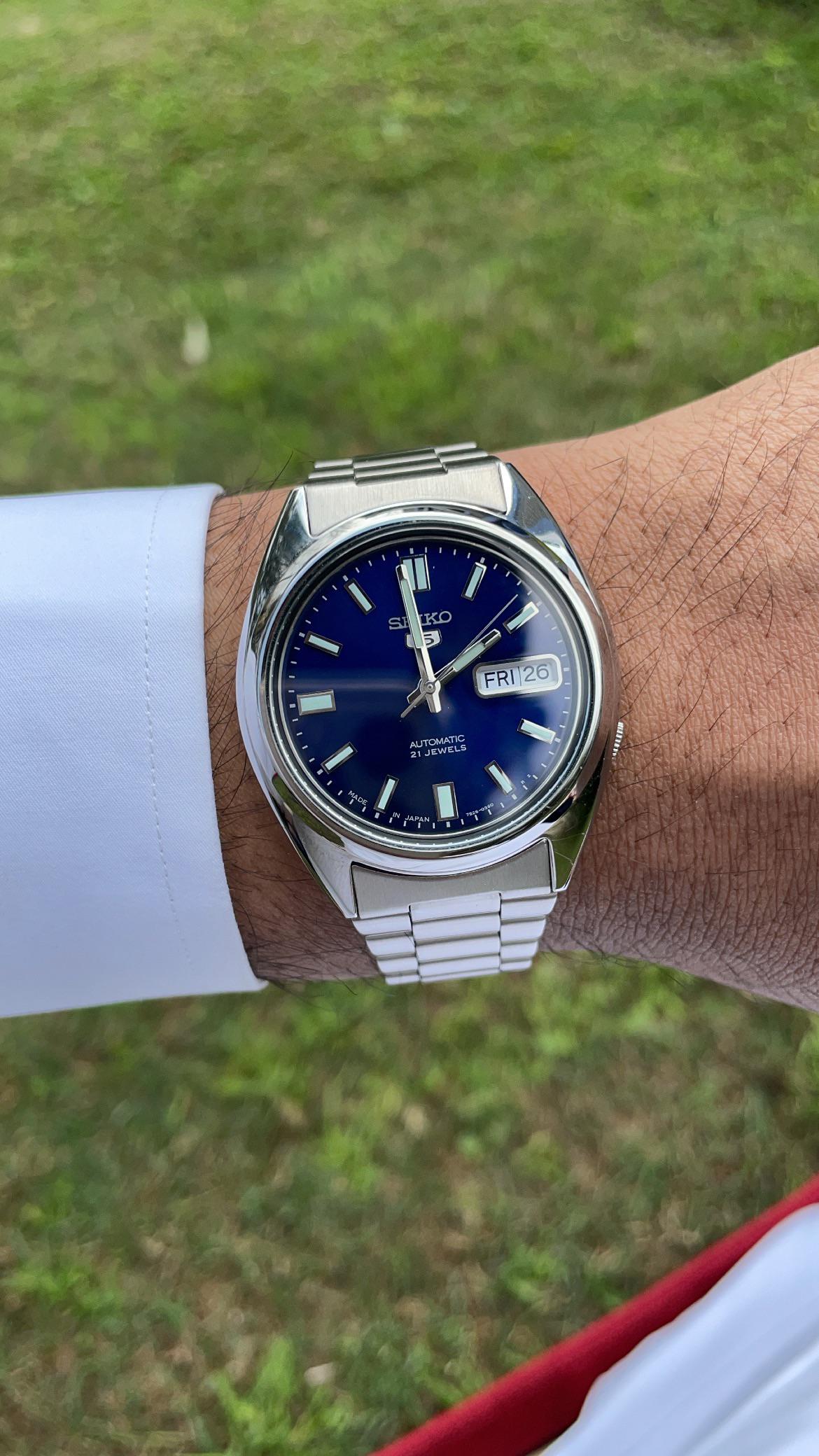 Reloj para Hombre Automático Japonés SEIKO 5 SNXS77K1
