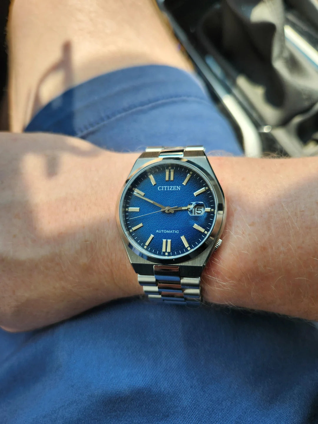 Reloj Automático Japonés CITIZEN Tsuyosa Blue