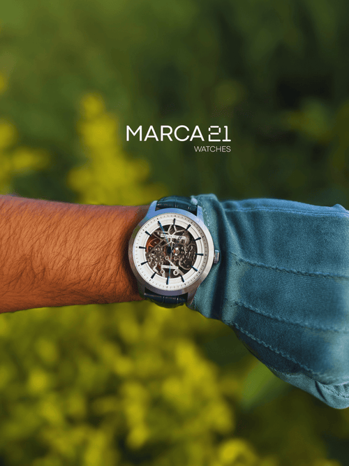 PAGANI DESIGN SKELETON WHITE - Marca 21 | Relojes