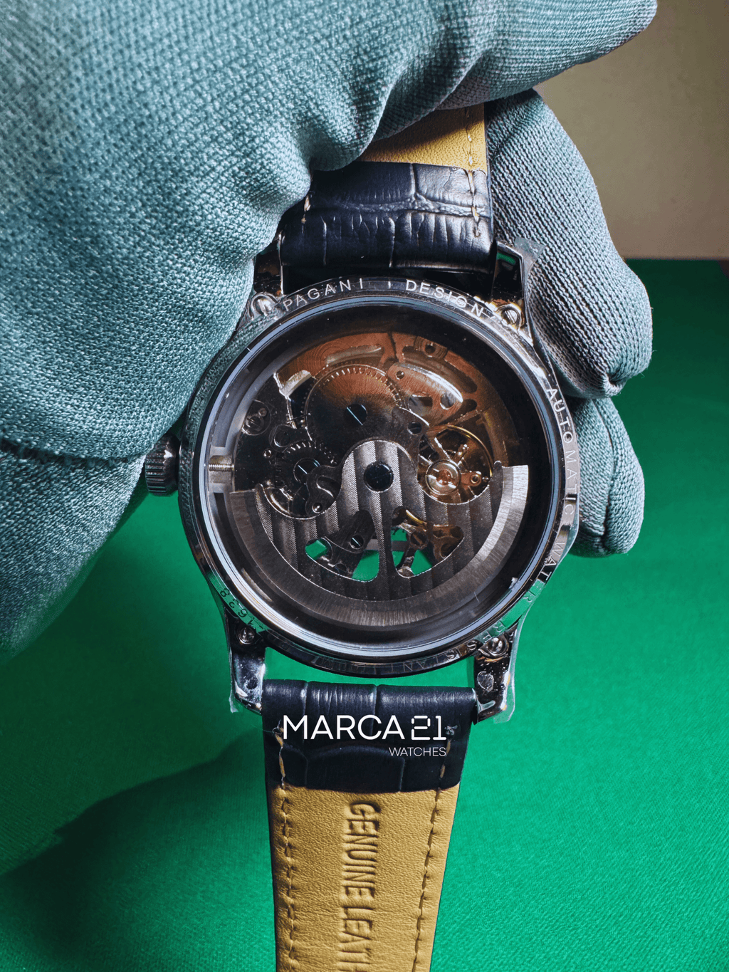 PAGANI DESIGN SKELETON WHITE - Marca 21 | Relojes
