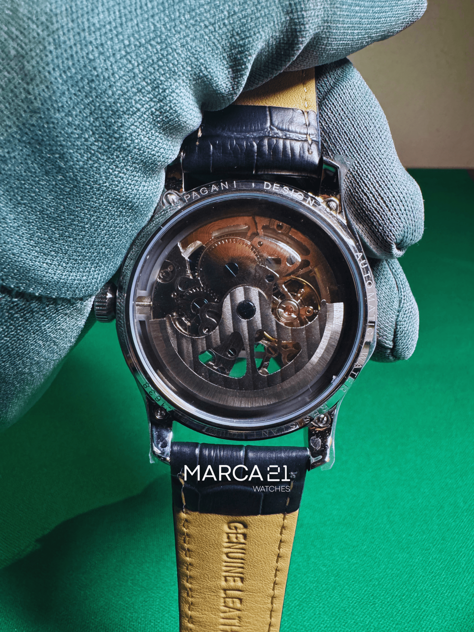 PAGANI DESIGN SKELETON WHITE - Marca 21 | Relojes