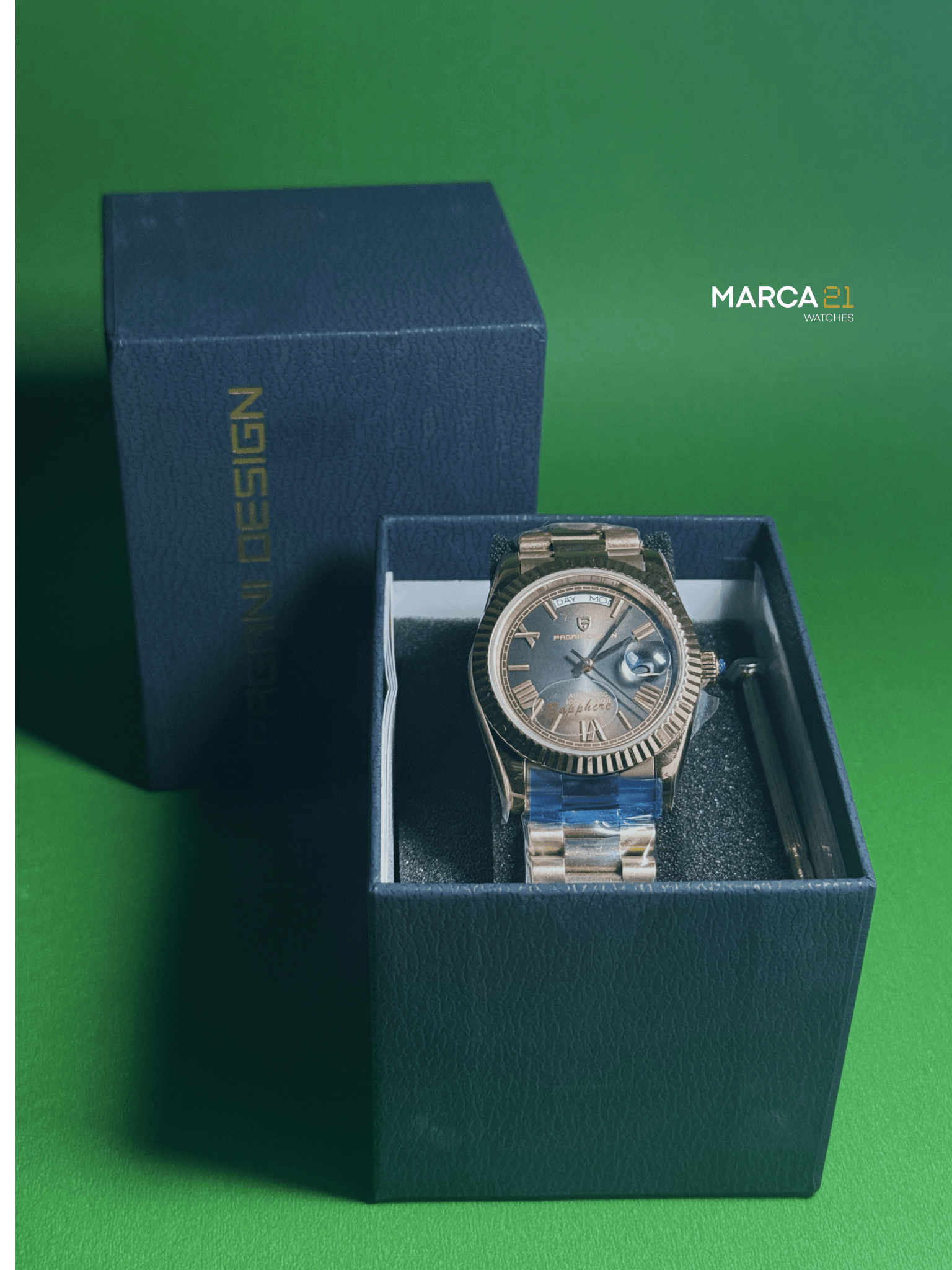 Reloj Automático Hombre Pagani Design Daydate - Marca 21 | Relojes