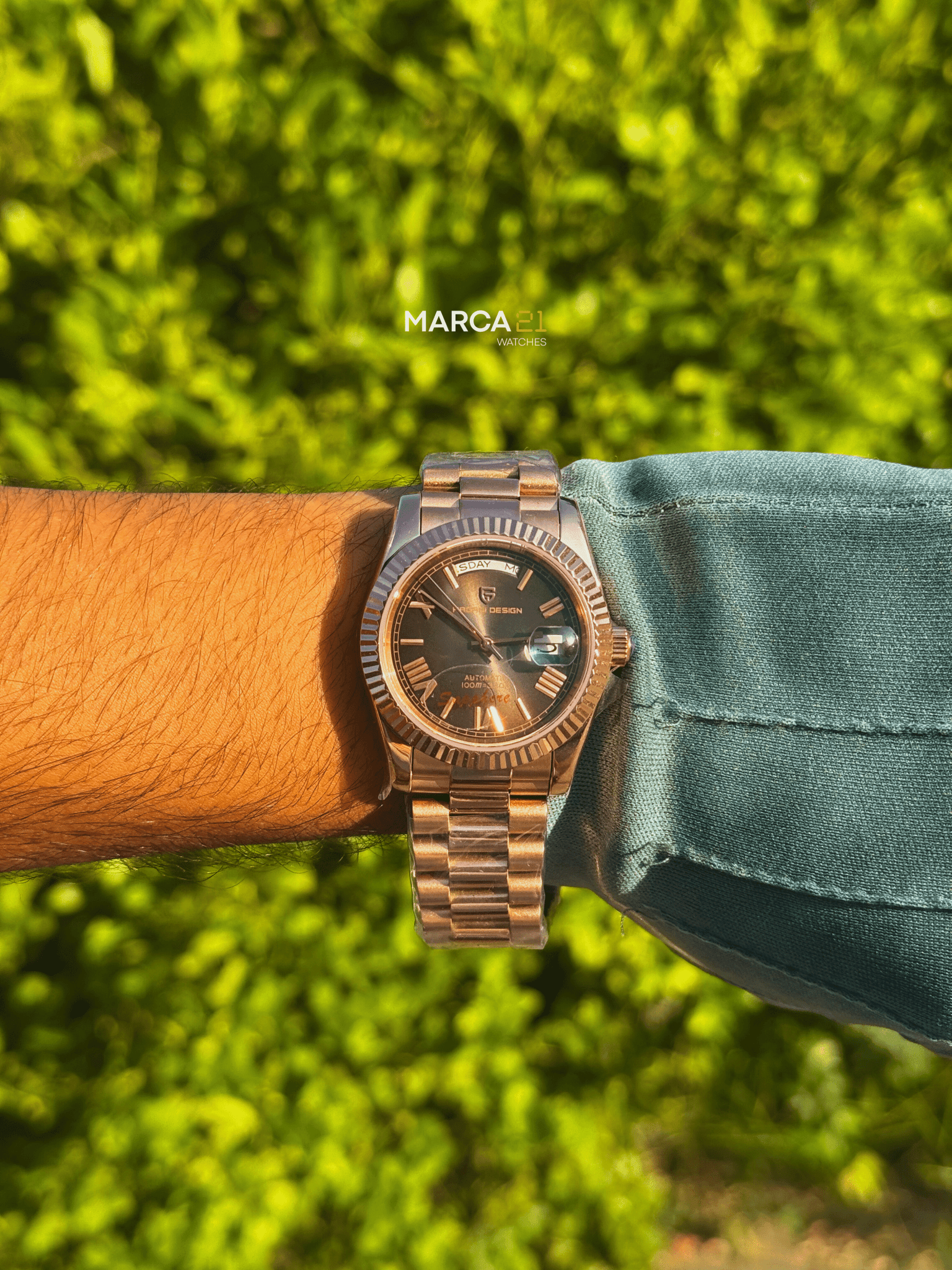 Reloj Automático Hombre Pagani Design Daydate - Marca 21 | Relojes