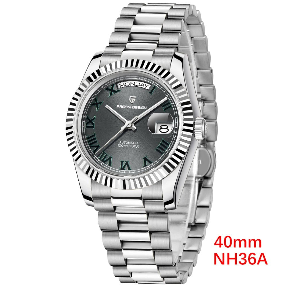 Reloj Automático Hombre Pagani Design Daydate SEIKO NH36 - Marca 21 | Relojes