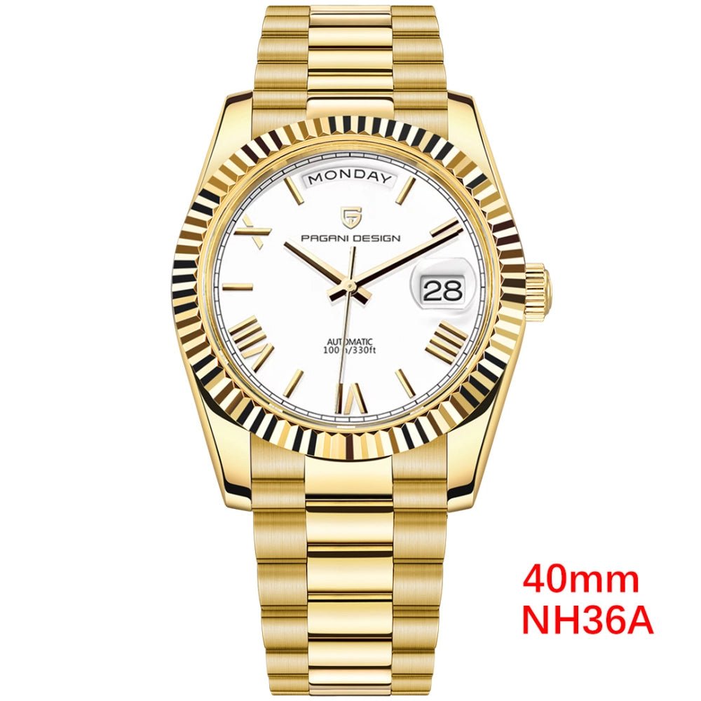 Reloj Automático Hombre Pagani Design Daydate SEIKO NH36 - Marca 21 | Relojes