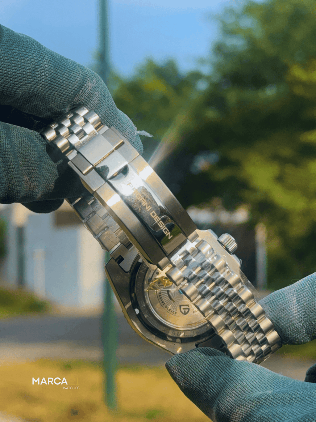 Reloj Automático Hombre Pagani Design GMT Bruce Wayne - Marca 21 | Relojes