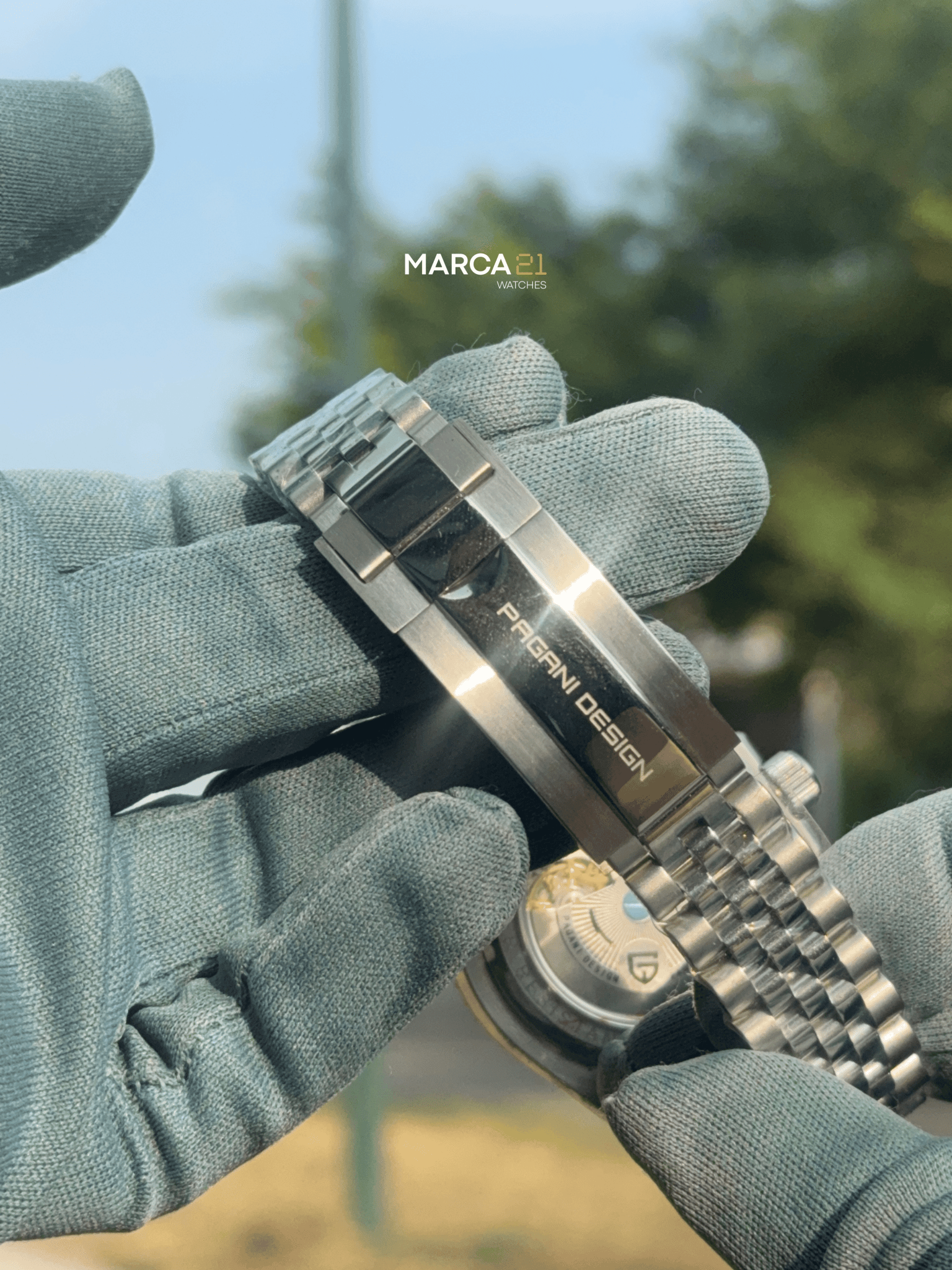 Reloj Automático Hombre Pagani Design GMT Bruce Wayne - Marca 21 | Relojes