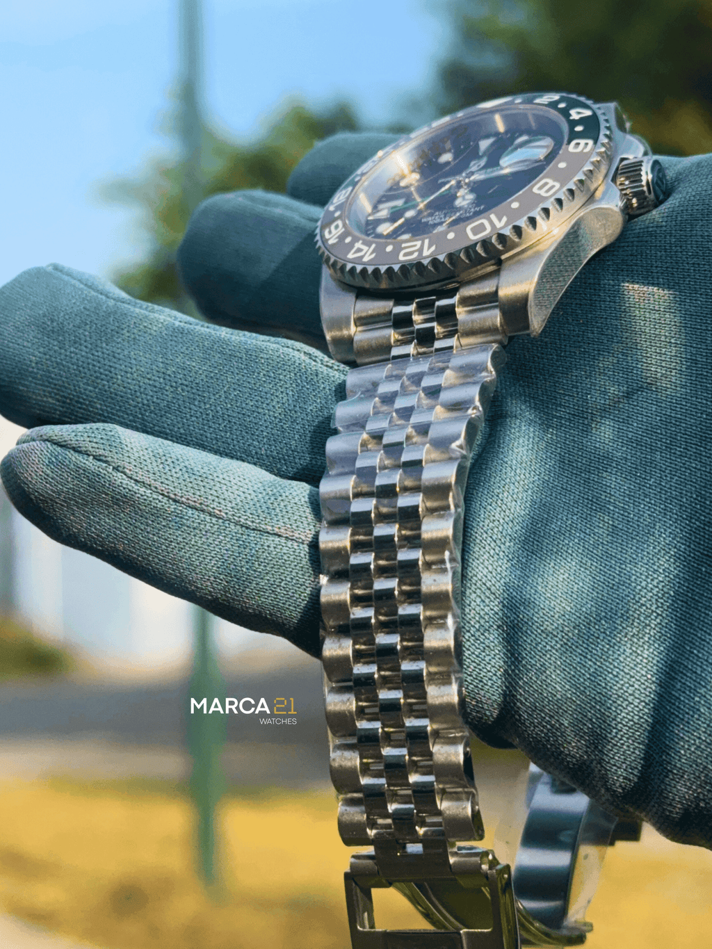 Reloj Automático Hombre Pagani Design GMT Bruce Wayne - Marca 21 | Relojes