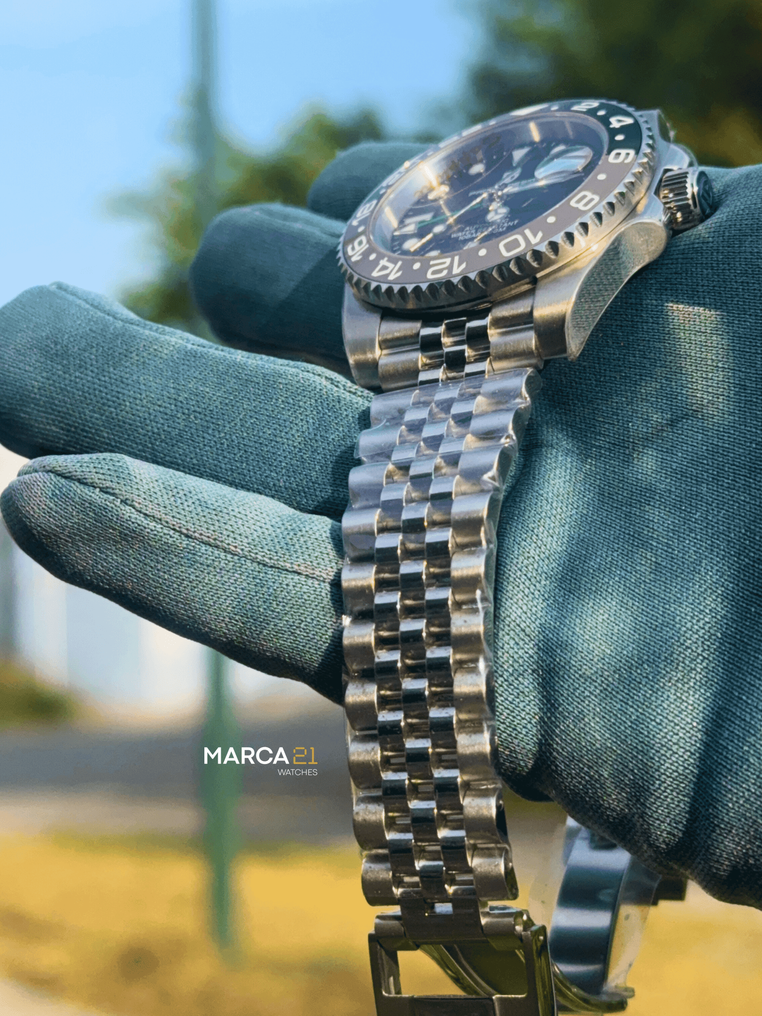 Reloj Automático Hombre Pagani Design GMT Bruce Wayne - Marca 21 | Relojes