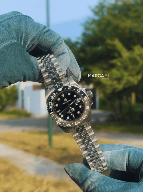 Reloj Automático Hombre Pagani Design GMT Bruce Wayne - Marca 21 | Relojes