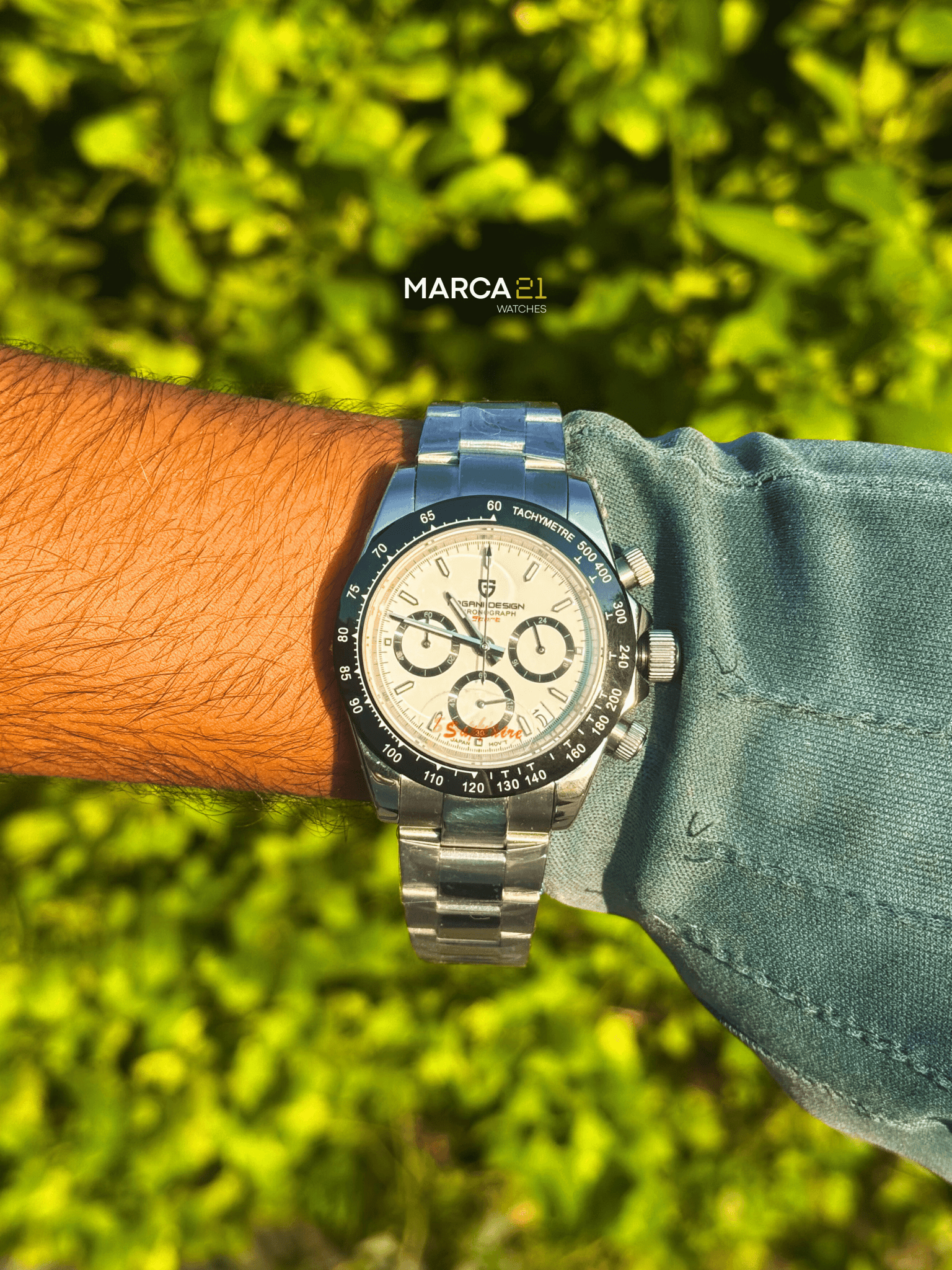 Reloj Cuarzo Hombre Pagani Design Daytona - Marca 21 | Relojes