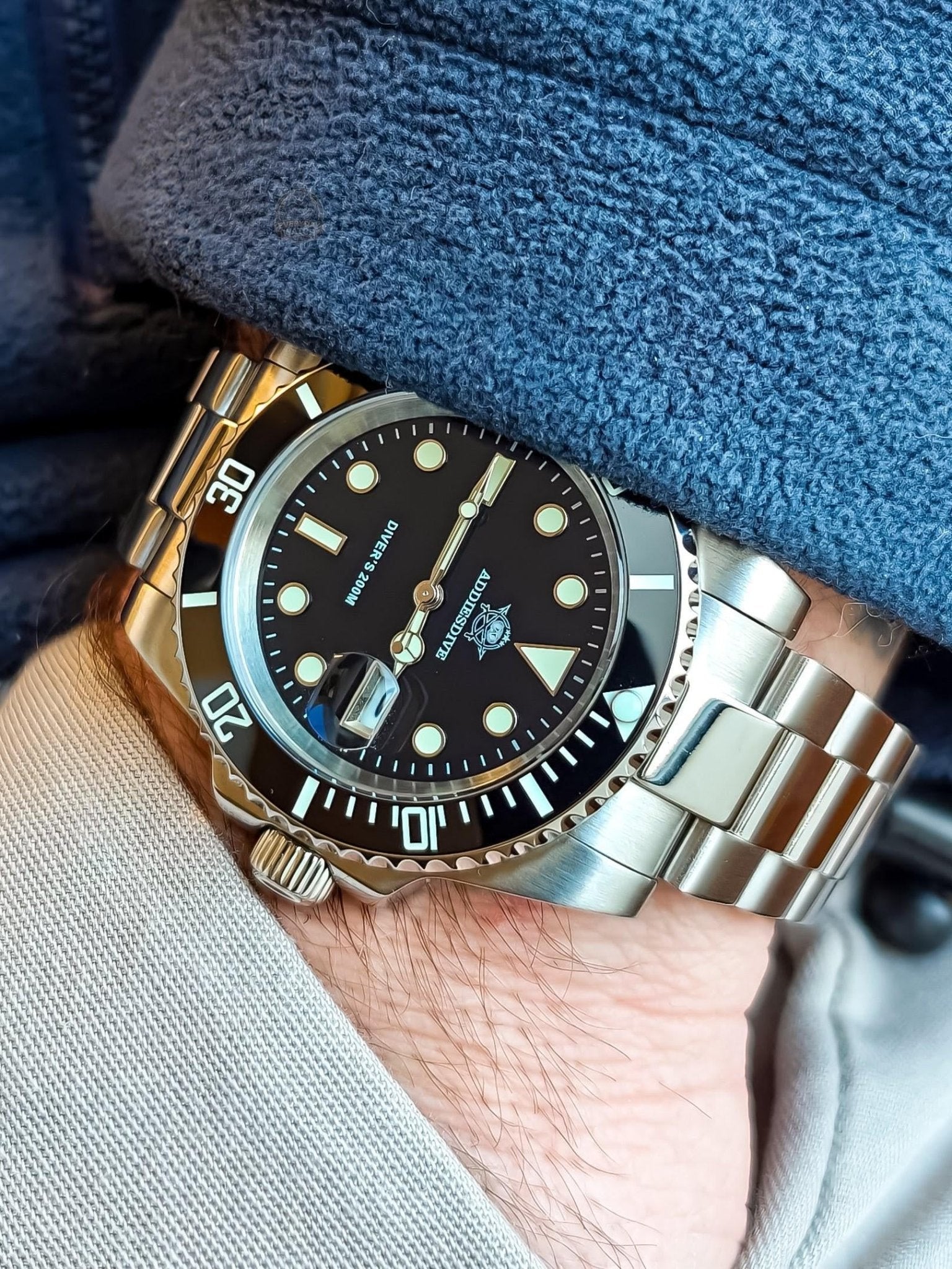 Reloj para Hombre ADDIESDIVE Submariner MYH3 - Marca 21 | Relojes