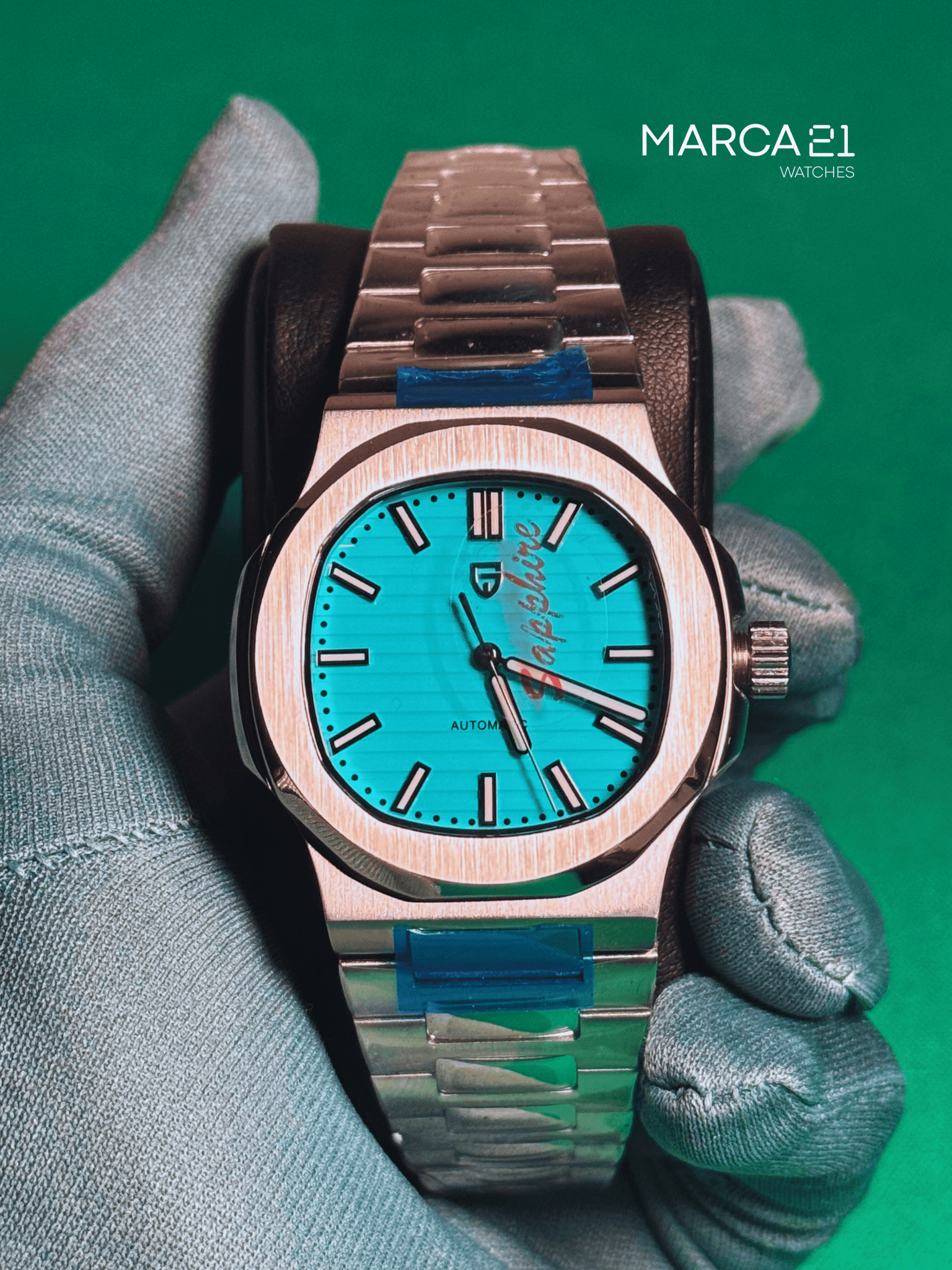 Reloj para Hombre Automático Pagani Design Nautilus Tiffany - Marca 21 | Relojes
