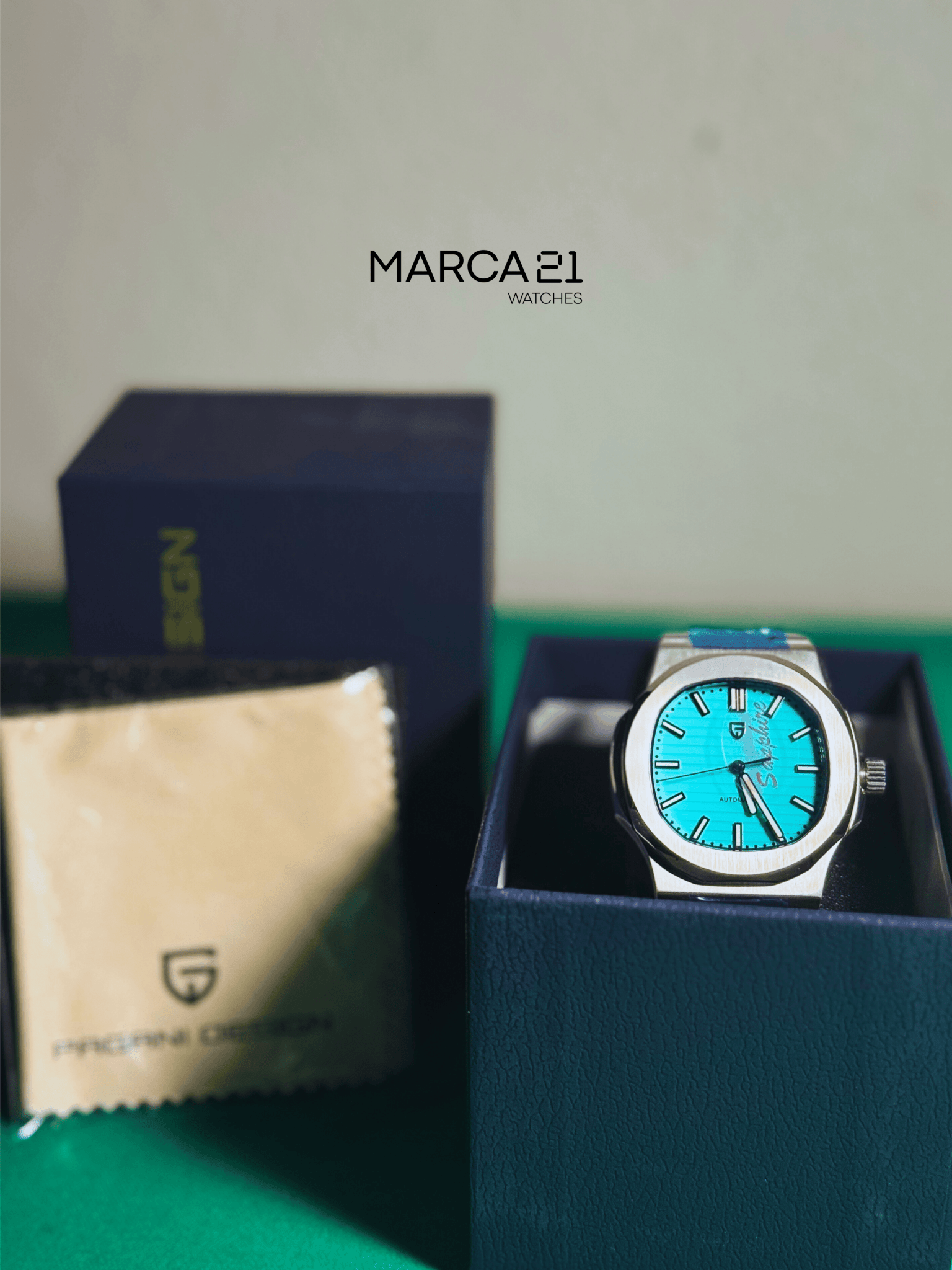 Reloj para Hombre Automático Pagani Design Nautilus Tiffany - Marca 21 | Relojes