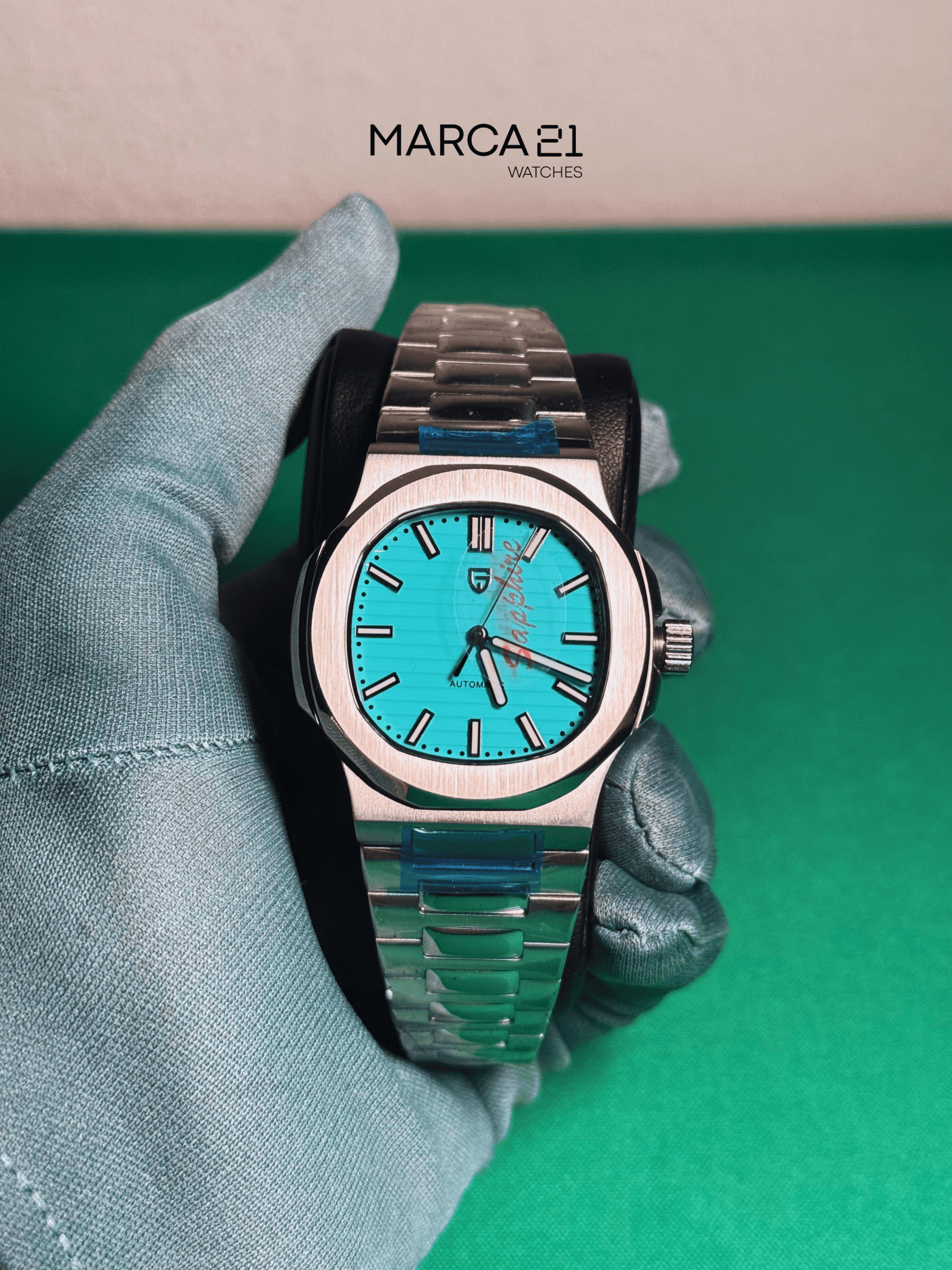 Reloj para Hombre Automático Pagani Design Nautilus Tiffany - Marca 21 | Relojes