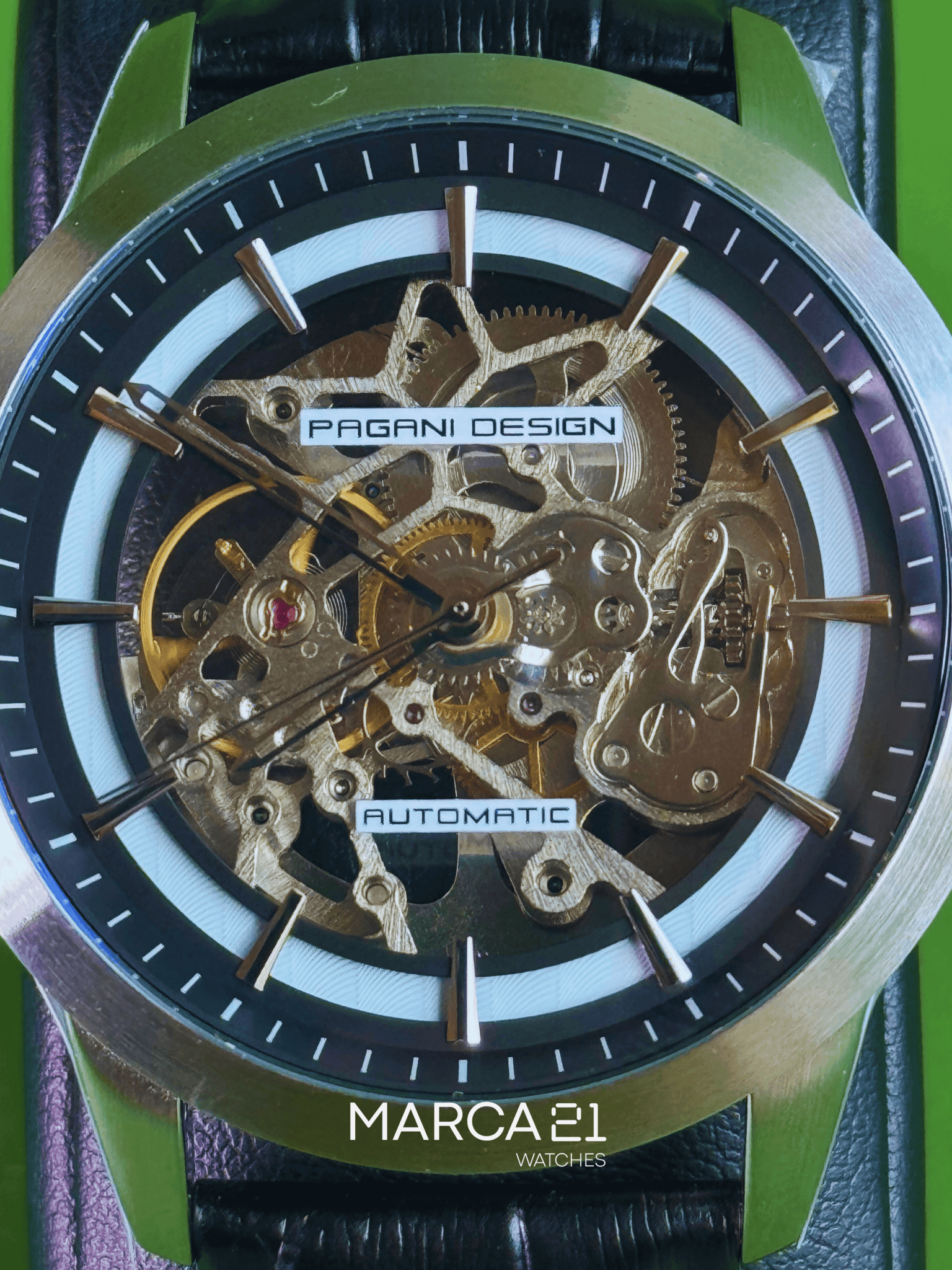 Reloj para Hombre Automático Pagani Design Skeleton