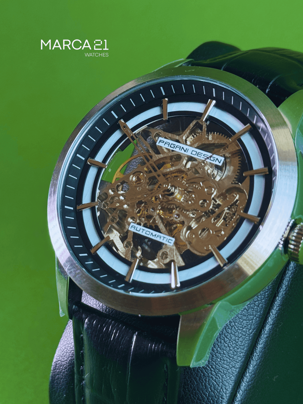 Reloj para Hombre Automático Pagani Design Skeleton