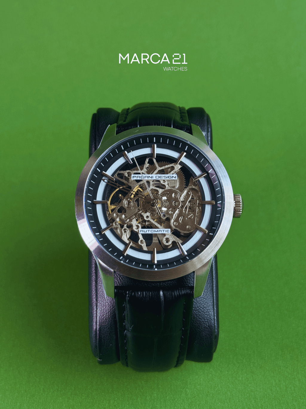 Reloj para Hombre Automático Pagani Design Skeleton