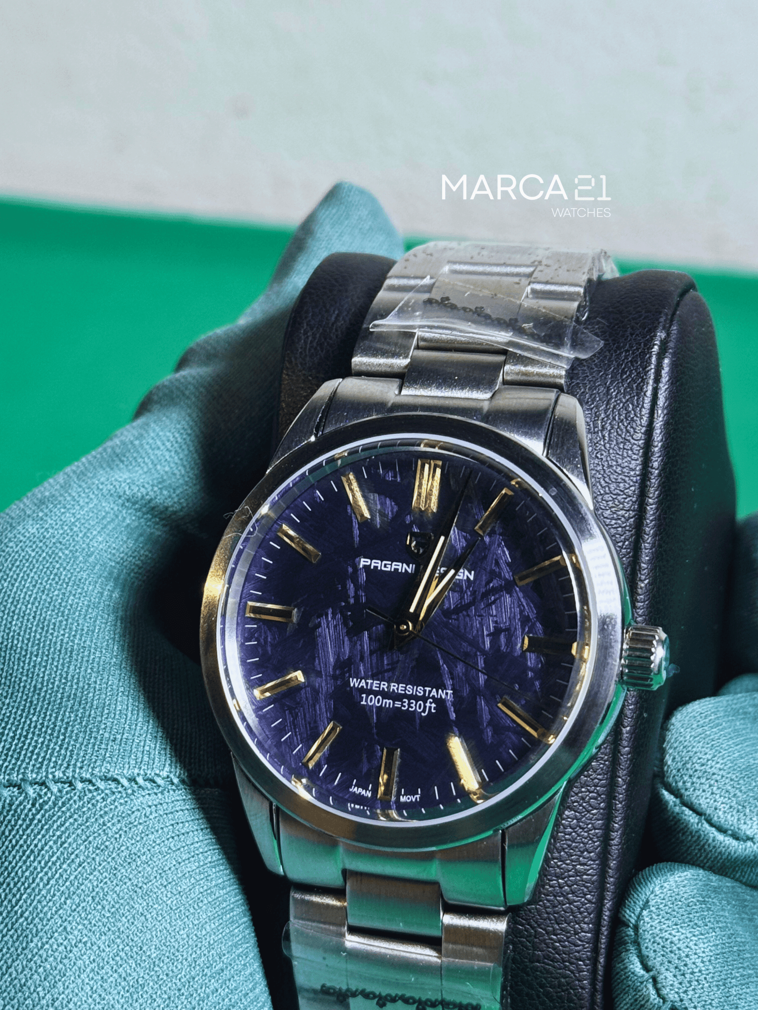 Reloj para Hombre Pagani Design 734 Blue Gold - Marca 21 | Relojes